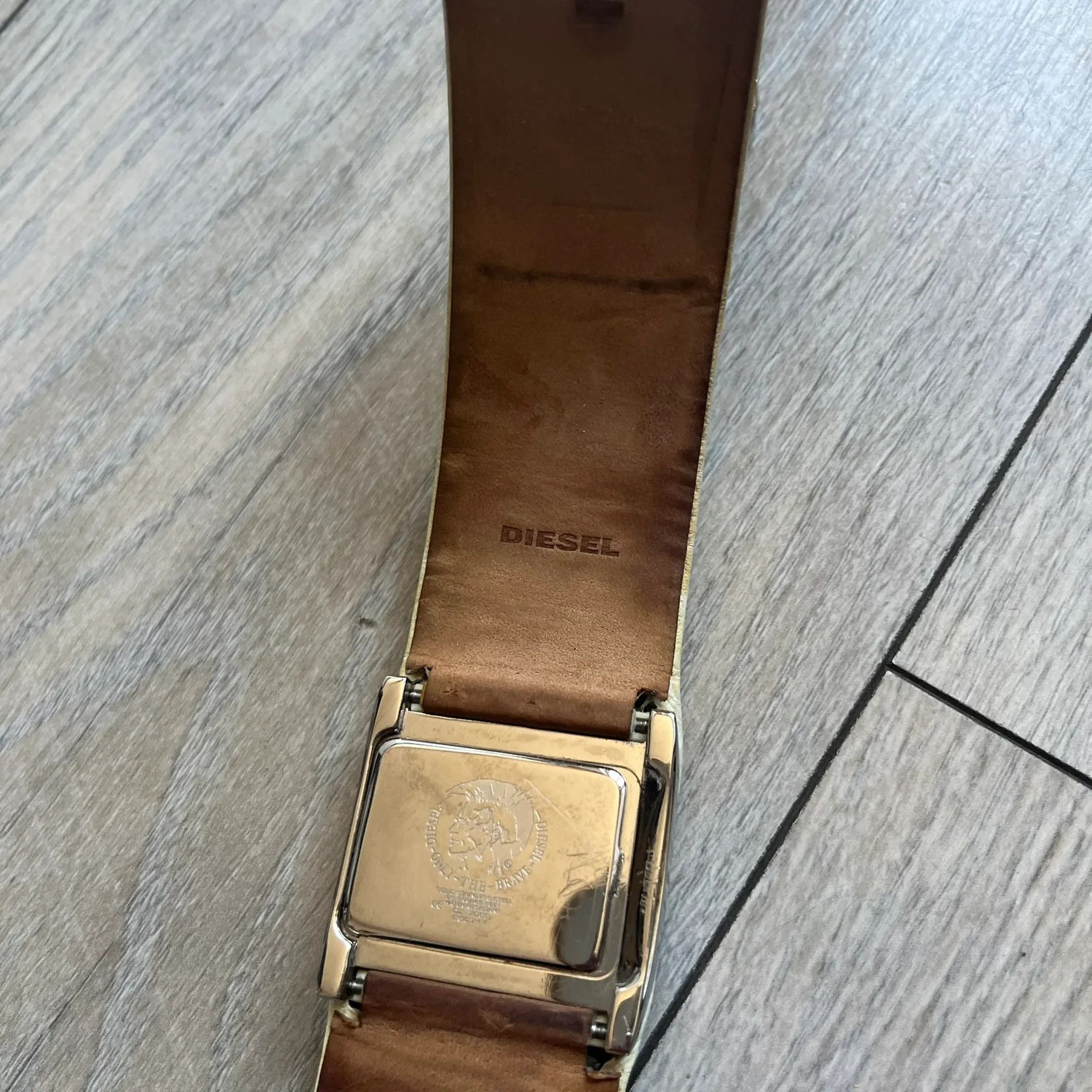 Diesel Diesel DZ7068 Studded Leather Strap Digital Watch Size ONE SIZE - 10 Thumbnail