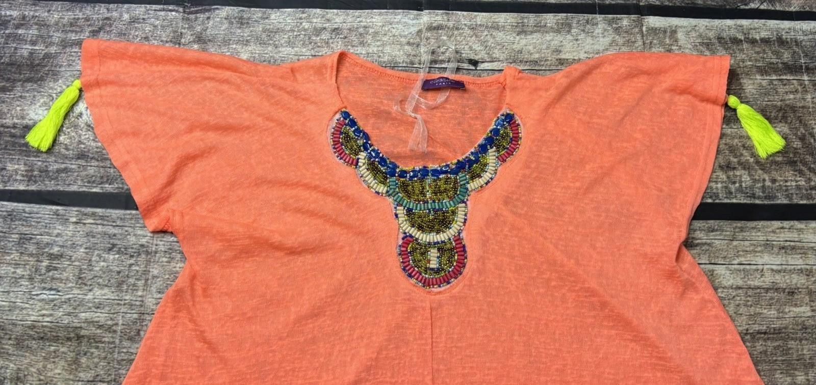 Other Cloanice Paris Top Womens Large Beaded Tassle Made in France Size L / US 10 / IT 46 - 4 Thumbnail