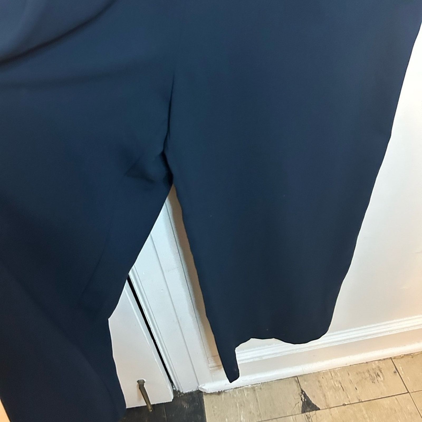 Other Société Navy Blue Sleeveless Wide Leg Jumpsuit Size 34" / US 12 / IT 48 - 5 Thumbnail