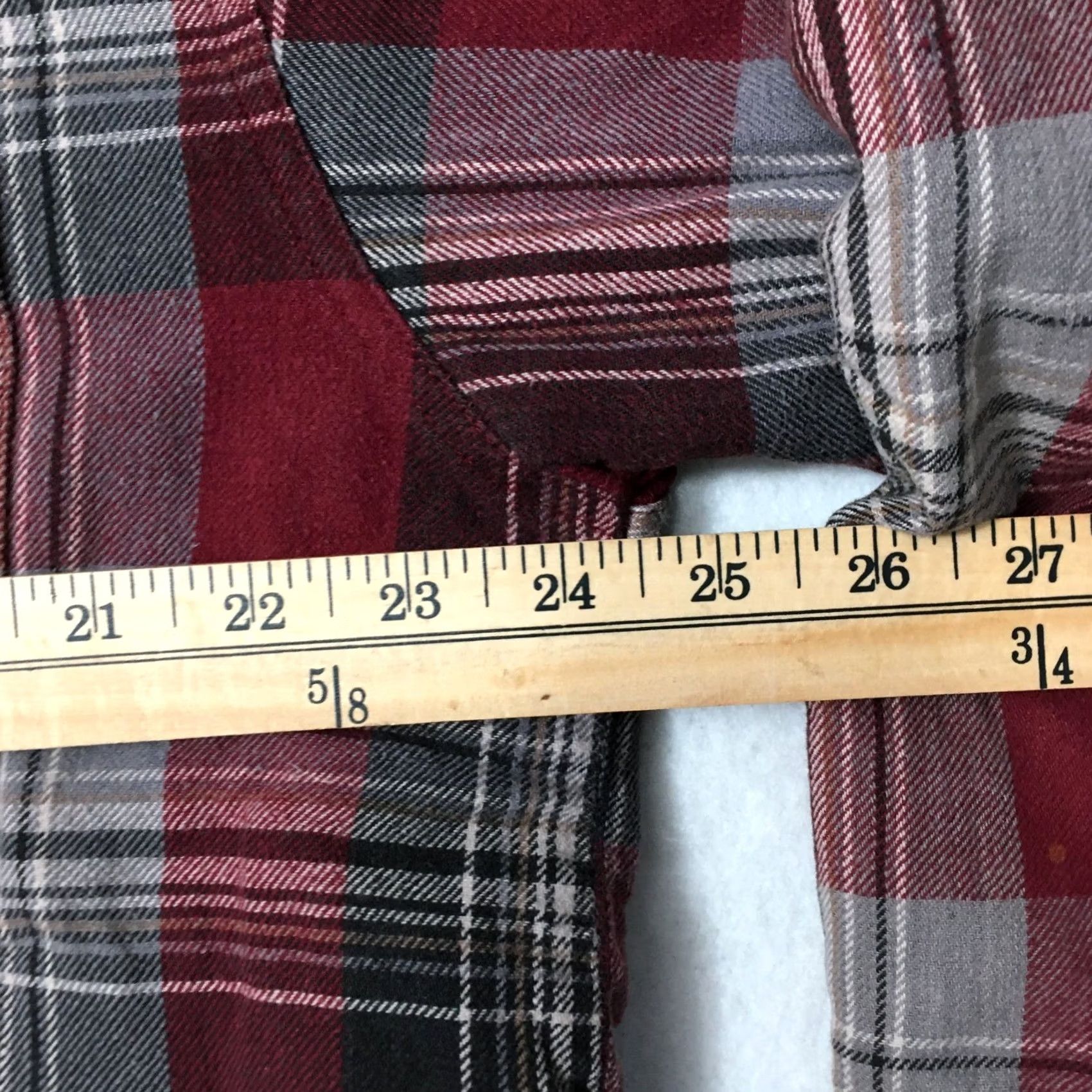 Vintage Wolverine Flannel Shirt Mens large red Plaid Heavyweight Long Sleeve Work Size US L / EU 52-54 / 3 - 7 Thumbnail