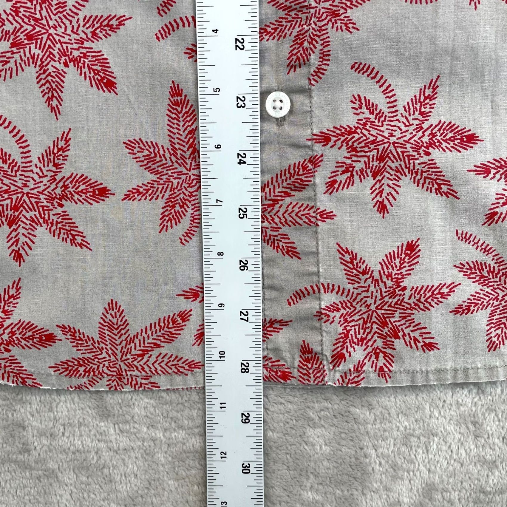 Roark Roark Revival Shirt Men M Gray Floral Short Sleeve Button-Up Hawaiian NWOT Size US M / EU 48-50 / 2 - 7 Thumbnail