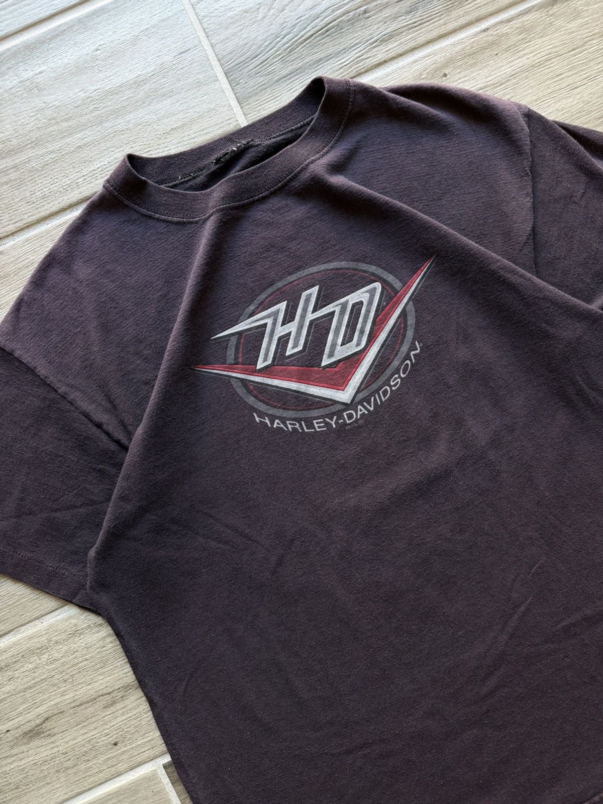 Harley Davidson Vintage 90s Harley Davidson Lancaster T-Shirt Size Large Size US L / EU 52-54 / 3 - 2 Thumbnail