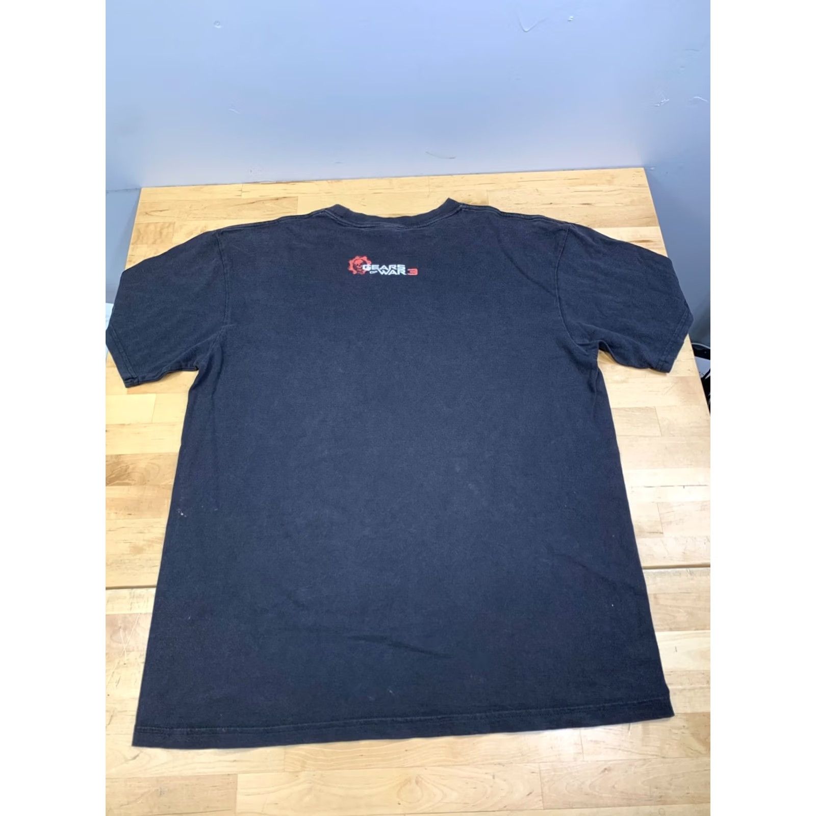Vintage VINTAGE Gears of War 3 Promo Shirt Men L Black Faded Beast Mode Xbox 13232 Shirt Mens Black XLized? Size US L / EU 52-54 / 3 - 7 Thumbnail