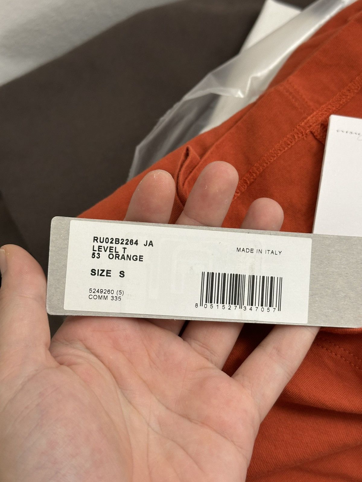 Rick Owens rick owens tee Size US S / EU 44-46 / 1 - 5 Thumbnail