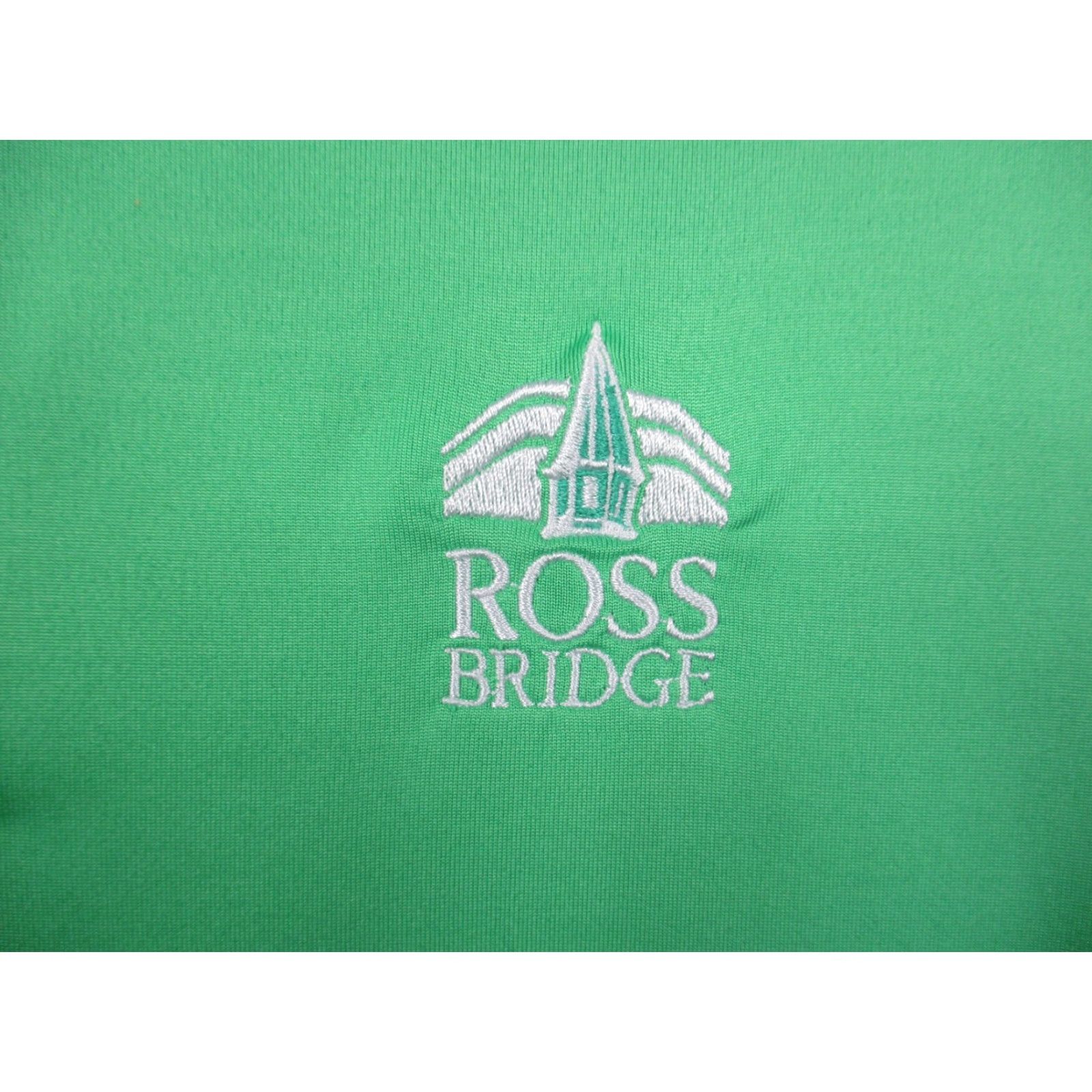 Nike Nike Polo Shirt Mens XL Green Short Sleeve Performance Golf Ross Bridge Size US XL / EU 56 / 4 - 2 Thumbnail