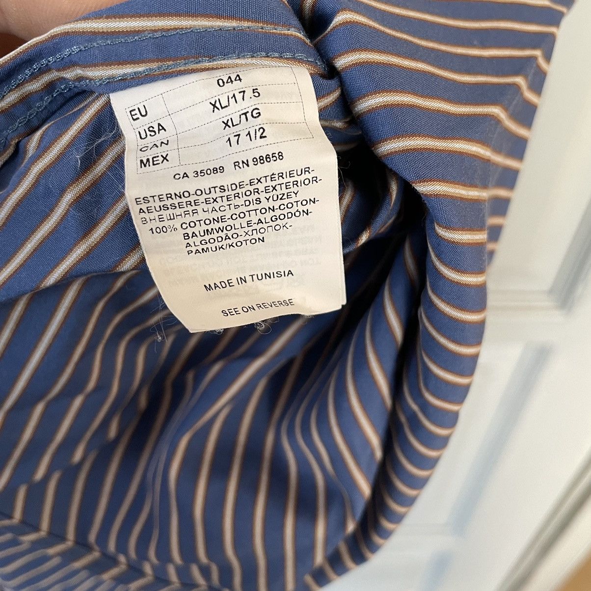 Designer × Paul & Shark Paul & Shark shirt button up white striped yachting Size US XL / EU 56 / 4 - 10 Thumbnail