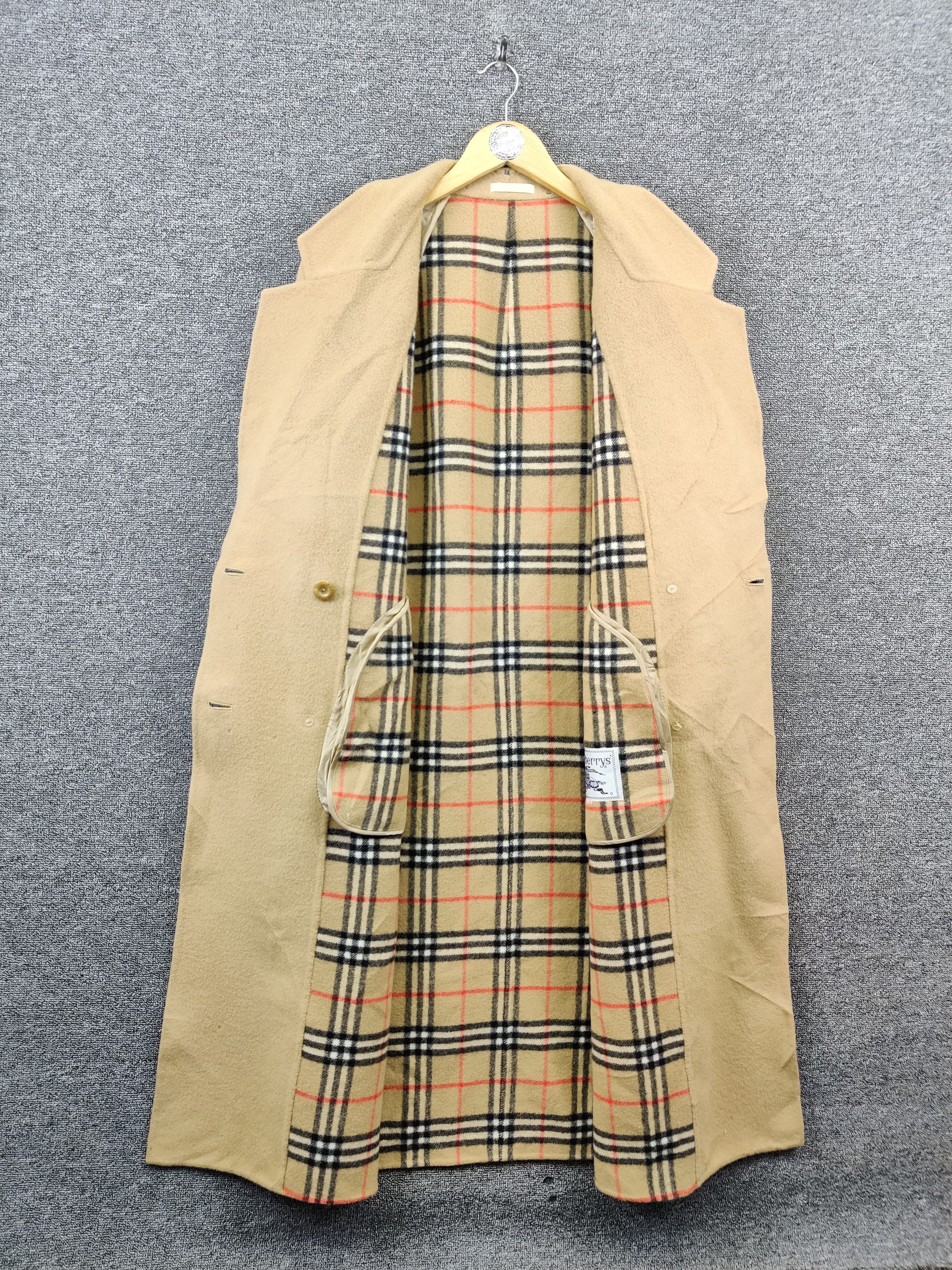 Burberry Vintage Burberry Nova Check Wool Trench Coat Size US L / EU 52-54 / 3 - 7 Thumbnail