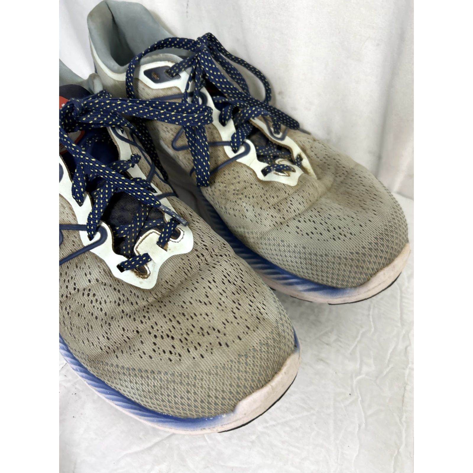 Karhu Karhu Fusion 3.5 Mens 12 Gray White Blue Fusion Ortix Hivo Size US 5 / EU 37 - 2 Thumbnail