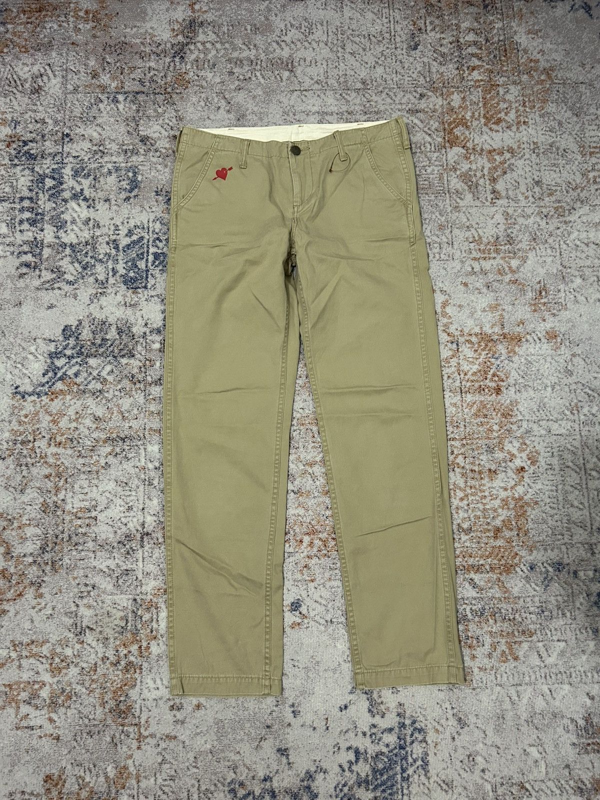Hysteric Glamour Hysteric Glamour Heart arrow Chinos Pants Size US 30 / EU 46 - 1 Thumbnail