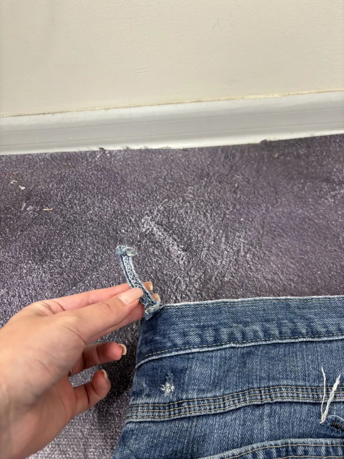 Dickies × Vintage Vintage Dickies American Faded Blue Denim Hype Baggy Jeans Size US 42 / EU 58 - 8 Thumbnail