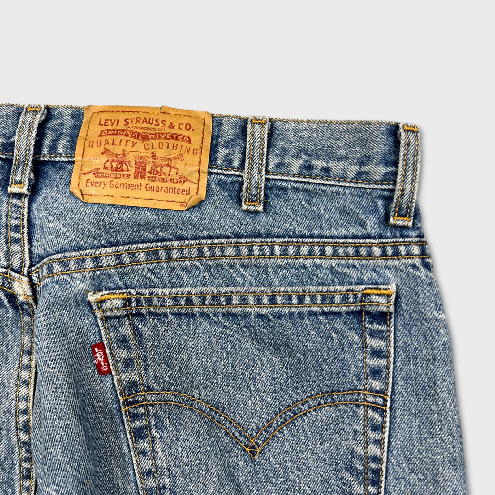 Levi's × Levi's Vintage Clothing × Vintage Vintage Levi's 505 Jeans 36x30 Irregular Straight 90s Denim Size US 36 / EU 52 - 6 Thumbnail