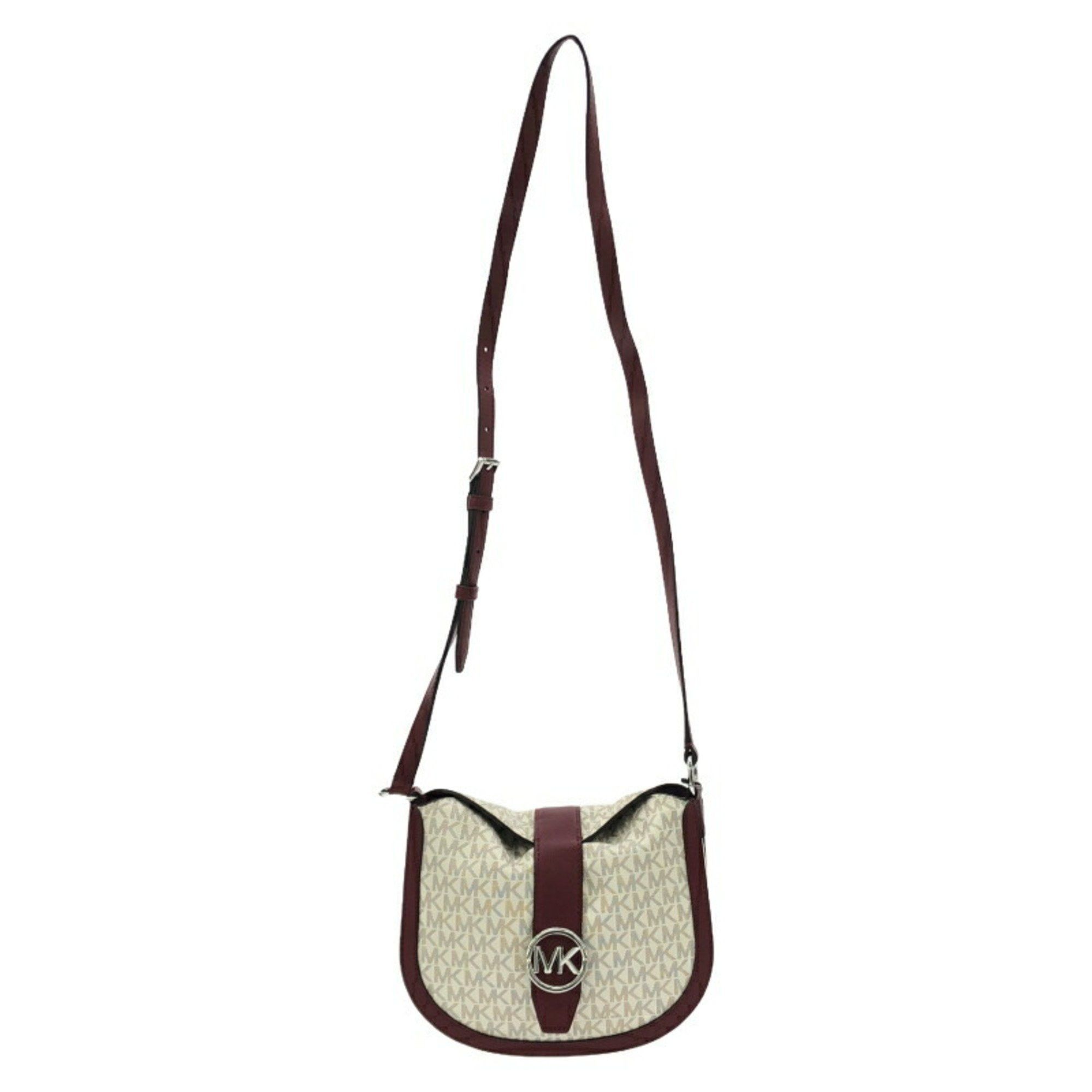 Michael Kors MICHAEL KORS Signature Shoulder Bag Red Michael Kors Size ONE SIZE - 1 Thumbnail