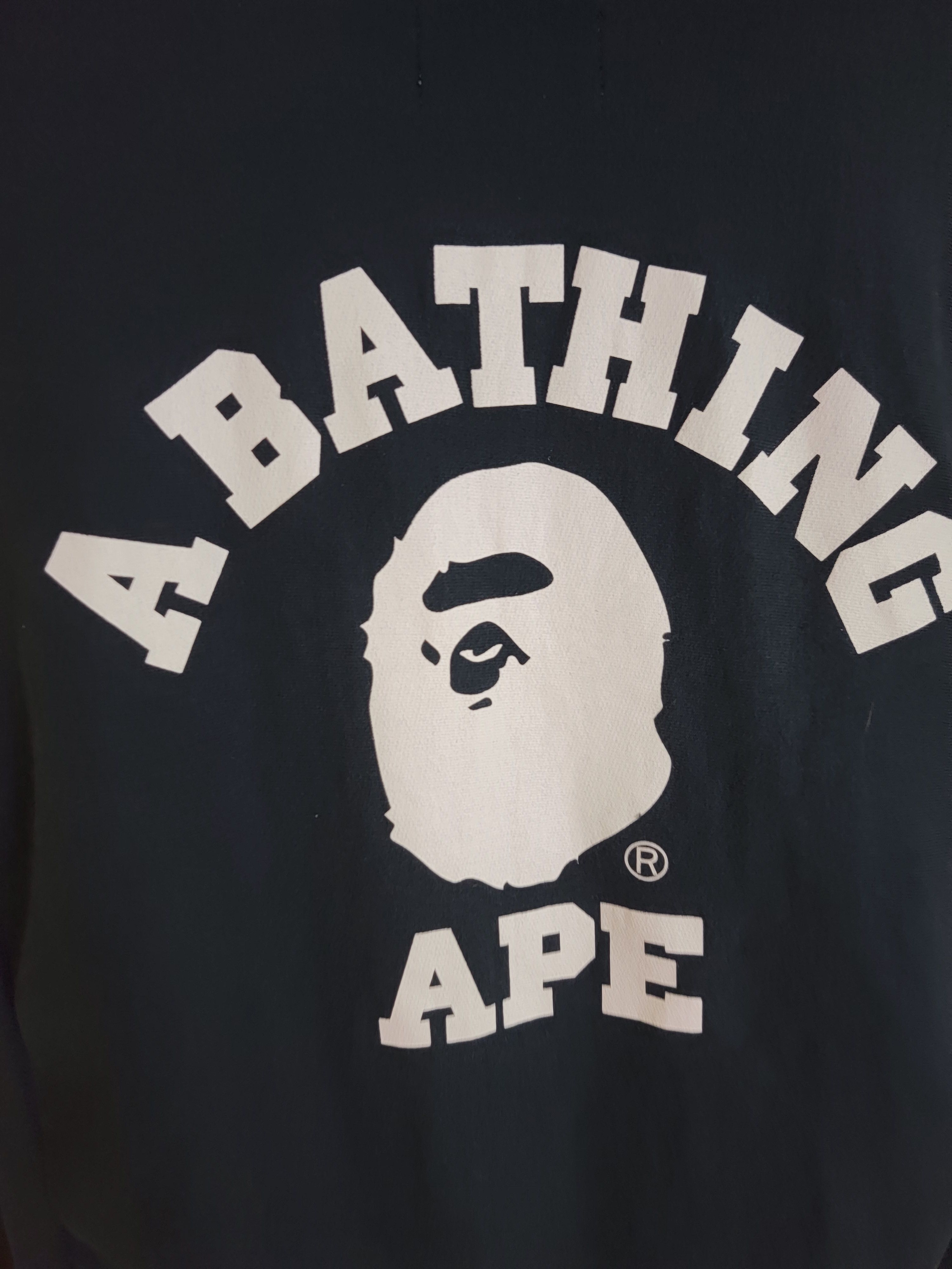 Bape Bape X Champion College Zip Hoodie Size US XL / EU 56 / 4 - 6 Thumbnail