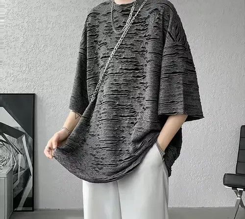 Japanese Brand Kitahara x Aoki Grunge Distressed Tee Size US XL / EU 56 / 4 - 8 Thumbnail