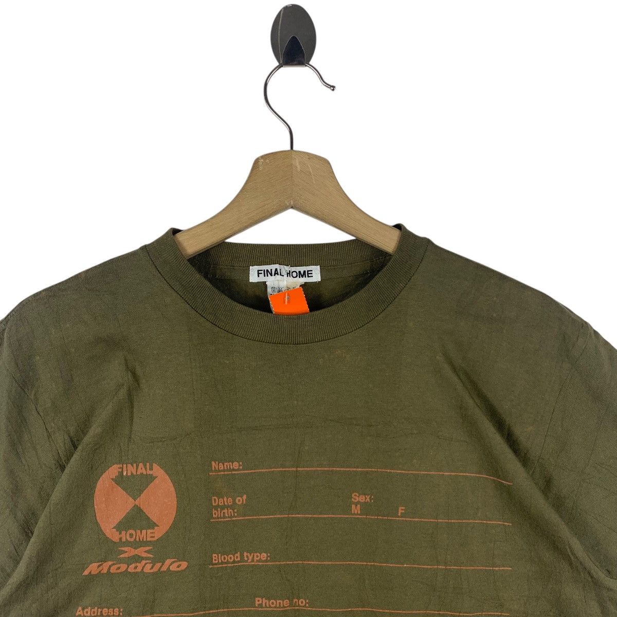 Final Home × Japanese Brand FINAL HOMME spellout design japanesebrand tee Size US S / EU 44-46 / 1 - 2 Thumbnail