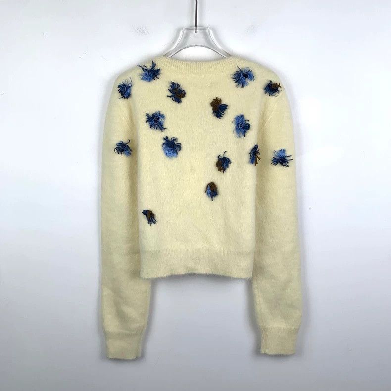 Maison Margiela Maison Margiela Flower embroidery decoration Angola rabbit Size US M / EU 48-50 / 2 - 2 Thumbnail