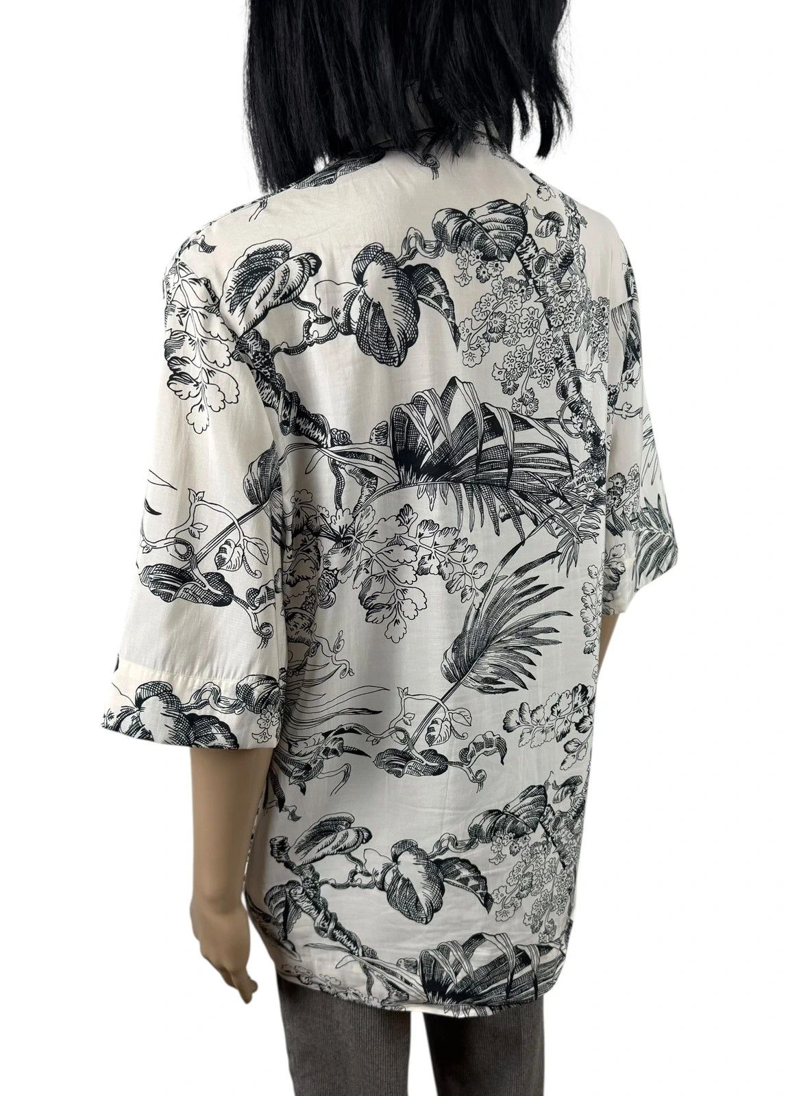 Cos COS Tencel Blazer Short Sleeve Printed Floral size EU36 Size S / US 4 / IT 40 - 6 Thumbnail