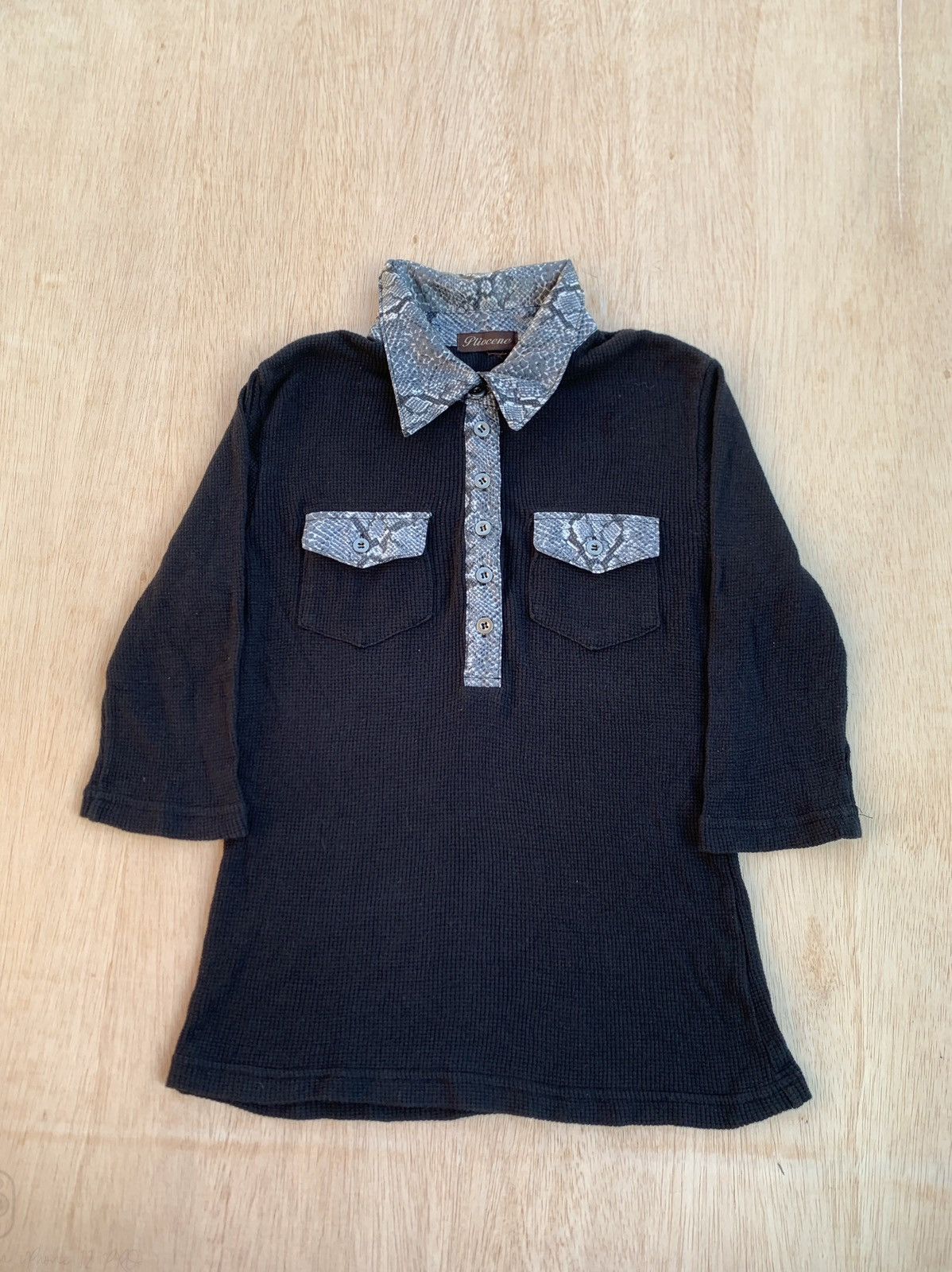 If Six Was Nine × Japanese Brand × Le Grande Bleu (L.G.B.) Pliocene Double Pocket Tornado Mart style shirt Size M / US 6-8 / IT 42-44 - 1 Thumbnail