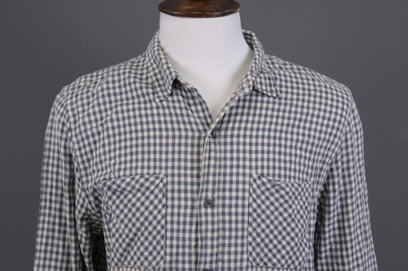 Denim & Supply Ralph Lauren Denim & Supply Ralph Lauren Gray Check Overshirt Shirt XL Size US XL / EU 56 / 4 - 4 Thumbnail