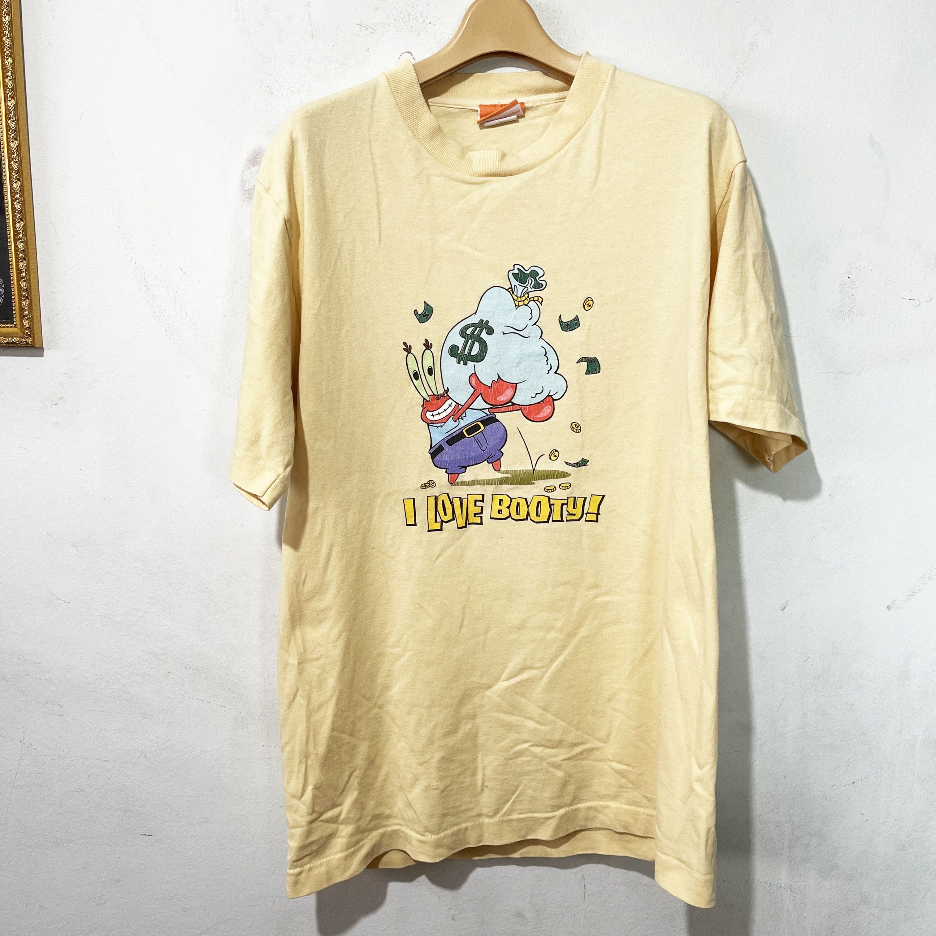 Nickelodeon Vintage 2003 Spongebob Mr. Krabs Nickelodeon Shirt Size US M / EU 48-50 / 2 - 1 Thumbnail