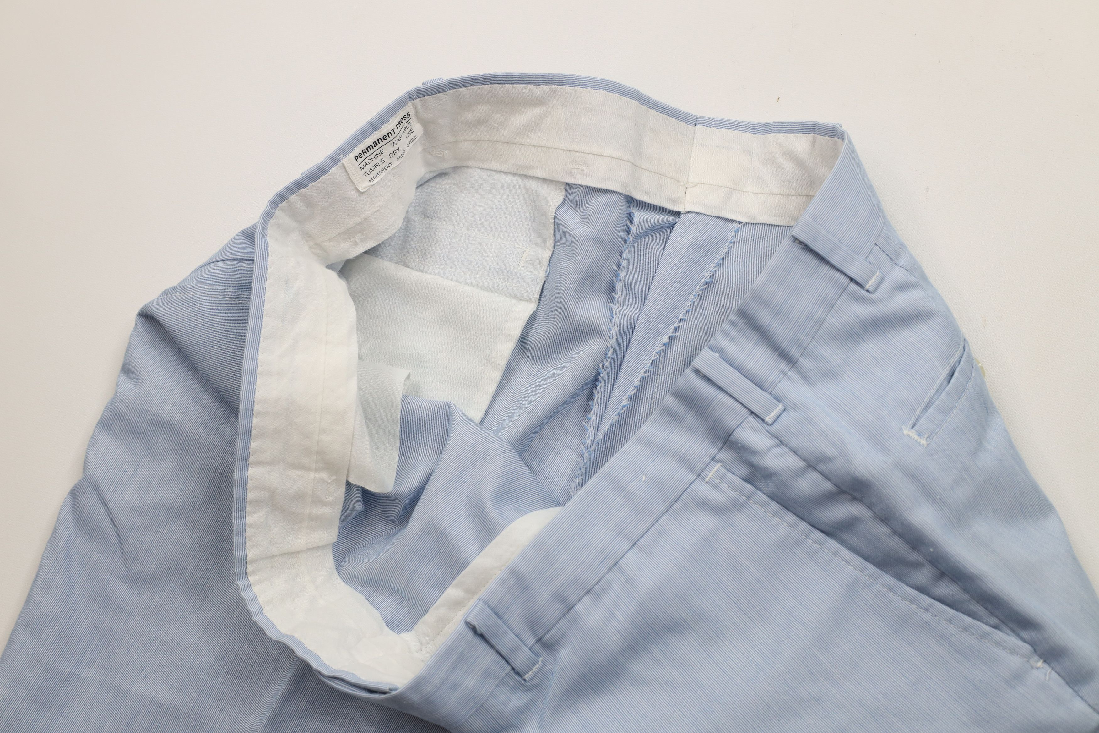 Vintage Vintage 70s Streetwear Above Knee Chino Golf Shorts Blue USA Size US 38 / EU 54 - 7 Thumbnail