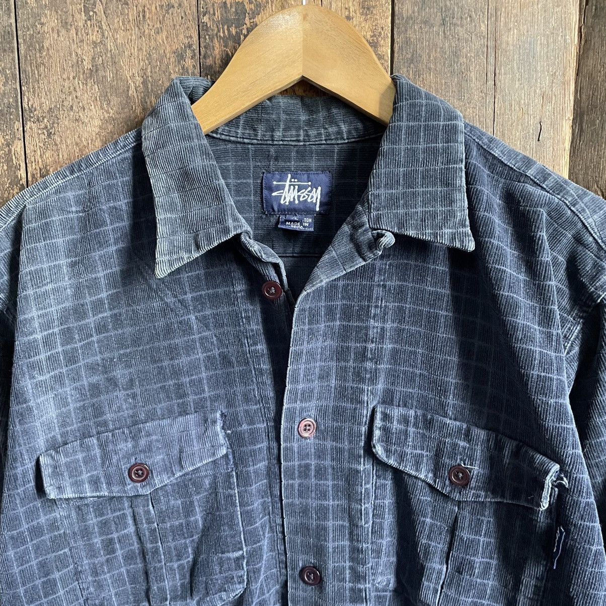 Stussy Vintage Stussy Flannel Button Up Shirt Size US M / EU 48-50 / 2 - 3 Thumbnail