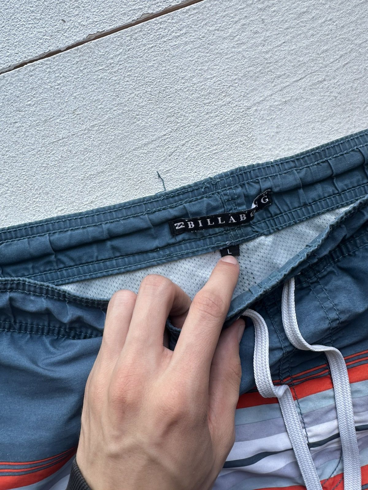 Billabong 🚨RARE BILLABONG BIG LOGO SWIMM SHORTS Y2K SURF VINTAGE Size US 37 - 2 Thumbnail
