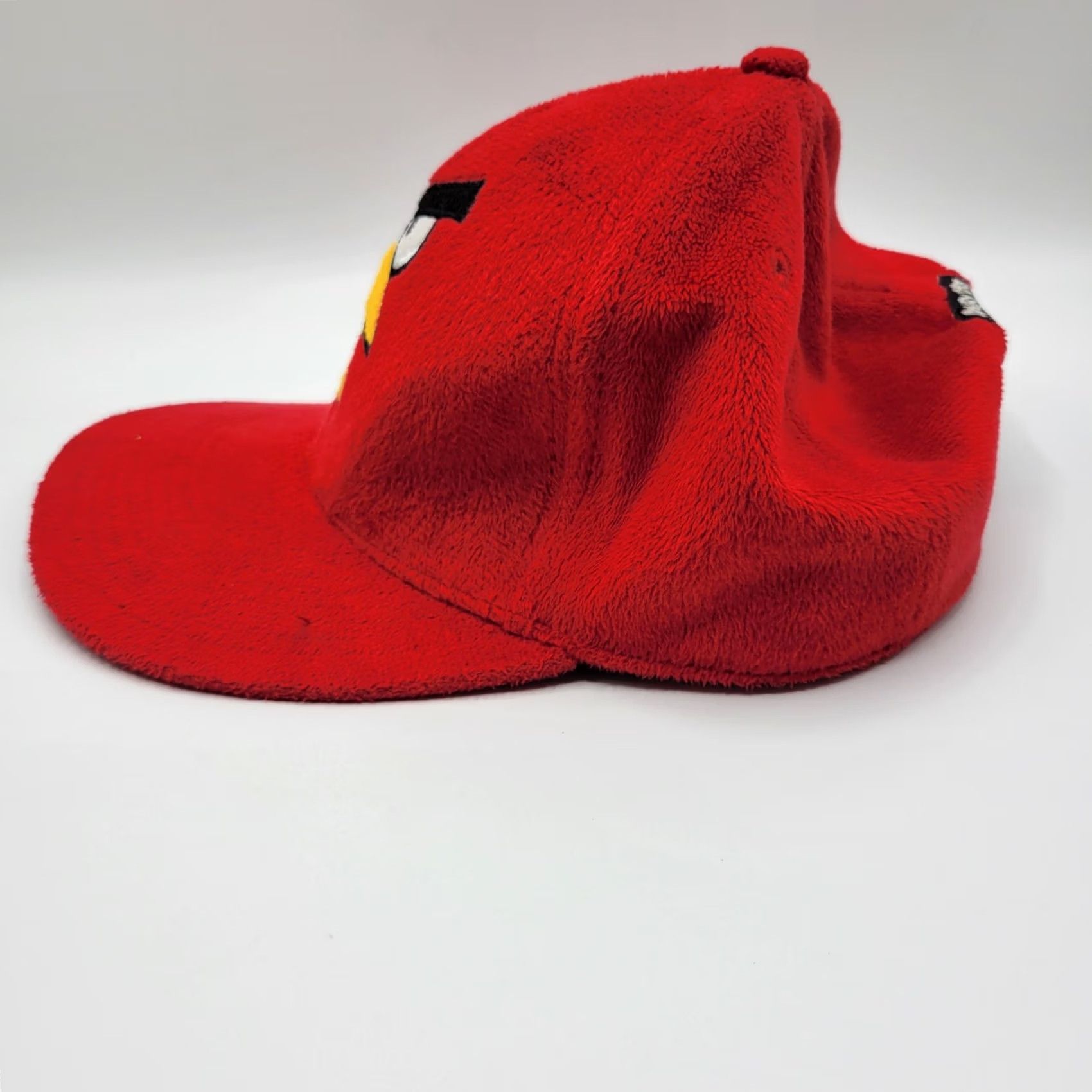 Vintage Angry Birds Red Bird Snapback Adjustable Baseball Hat Cap Red Size ONE SIZE - 4 Thumbnail
