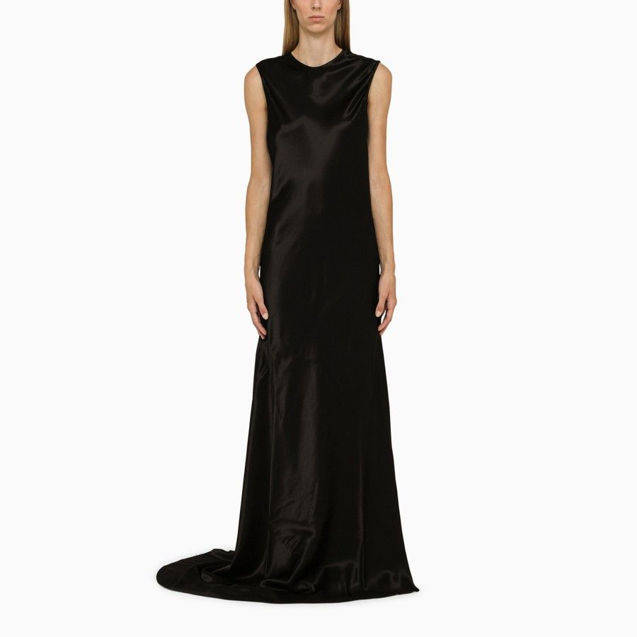 image of Ann Demeulemeester O1D2Blof0124 Dress In Black, Women's (Size Medium)