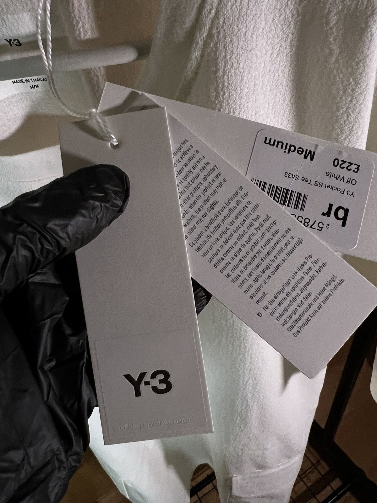 Y-3 Y3 Pocket T-Shirt Size US M / EU 48-50 / 2 - 5 Thumbnail