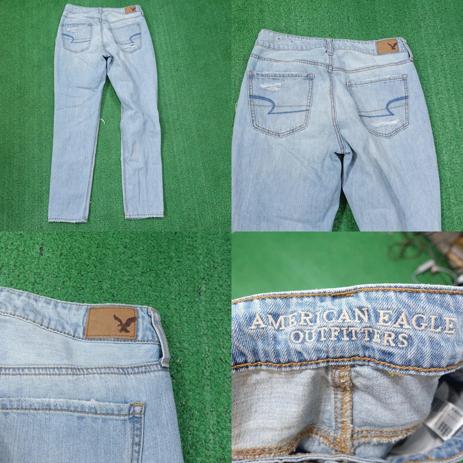American Eagle Outfitters VINTAGE American Eagle Women’s Jeans Size 2 Regular Fit Blue Denim 28 Inseam Size 26" / US 2 / IT 38 - 8 Thumbnail
