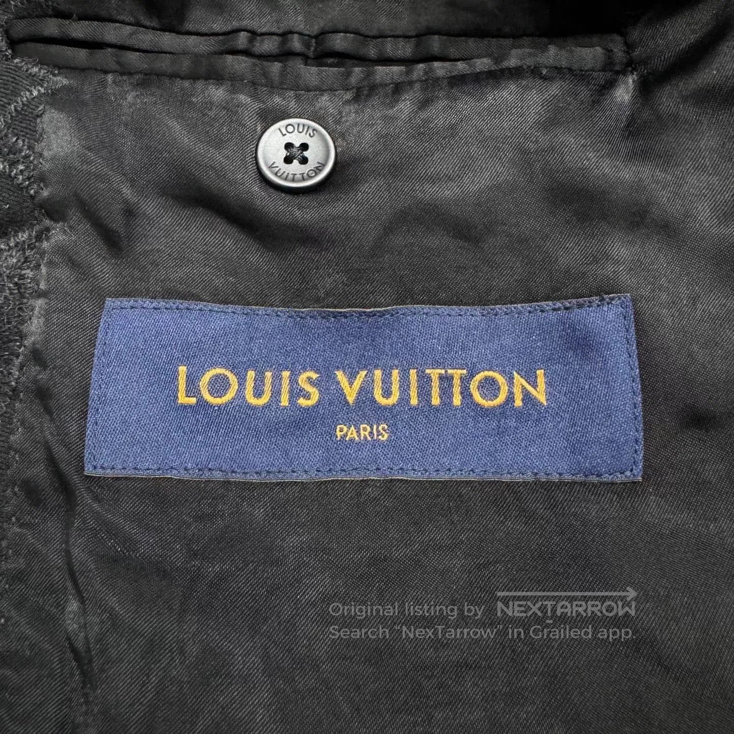 Louis Vuitton louis vuitton embroidered blazer with logo print. Size US M / EU 48-50 / 2 - 3 Thumbnail