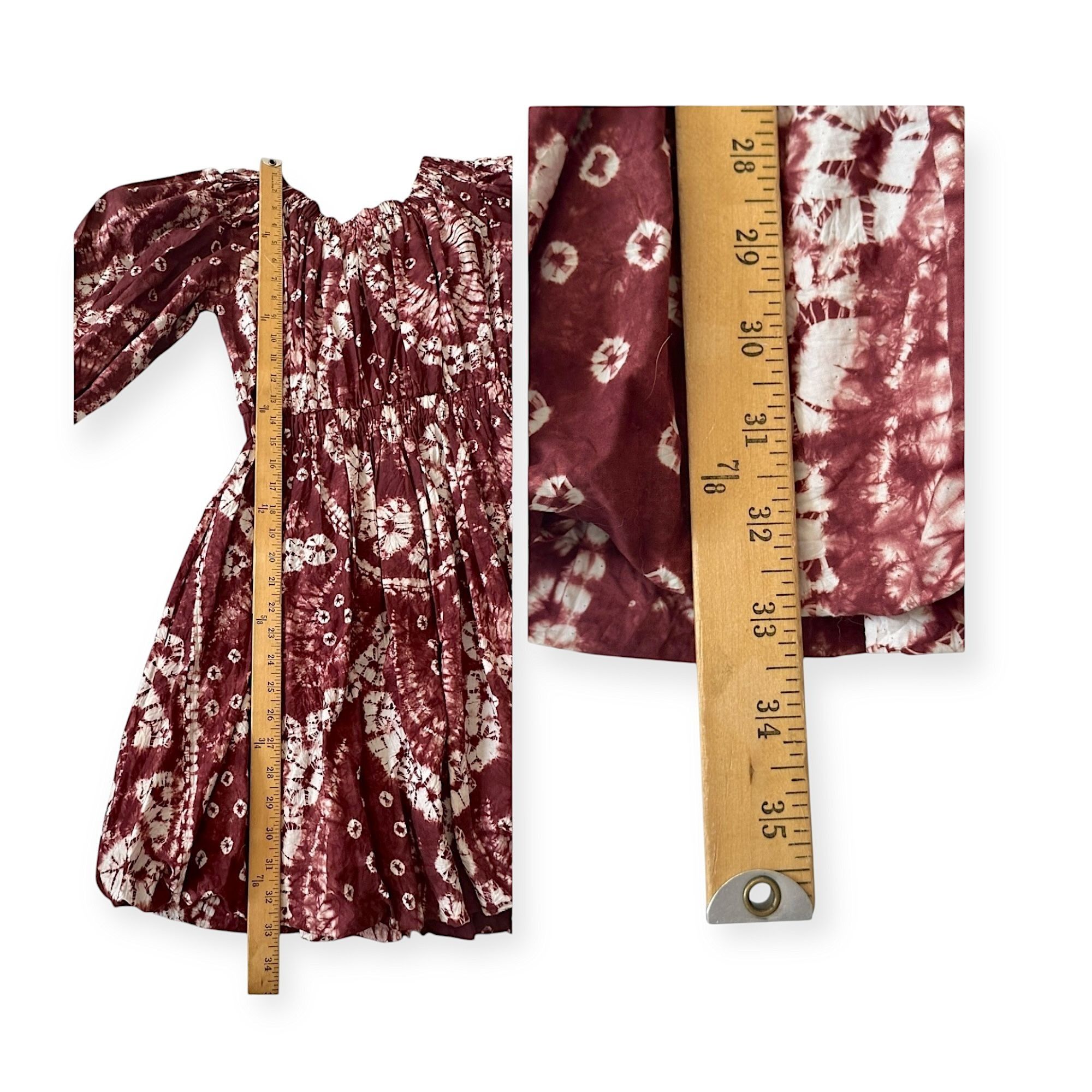 Ulla Johnson Ulla Johnson Martine Dress Syrah Shibori, Size 0, New wit Size XS / US 0-2 / IT 36-38 - 13 Thumbnail