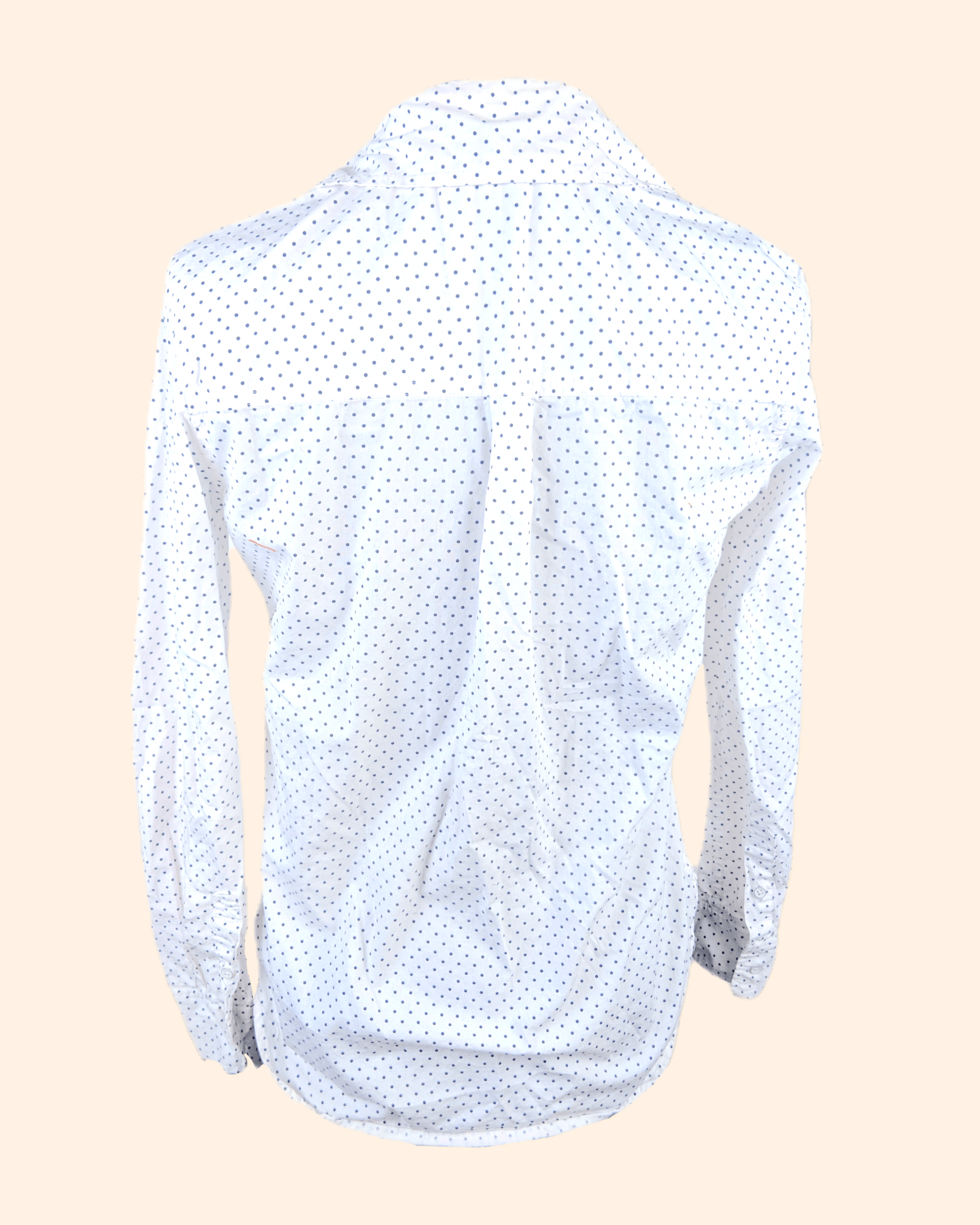 Aeropostale Aeropostale Petite Polka Dot Blouse Size S / US 4 / IT 40 - 6 Thumbnail