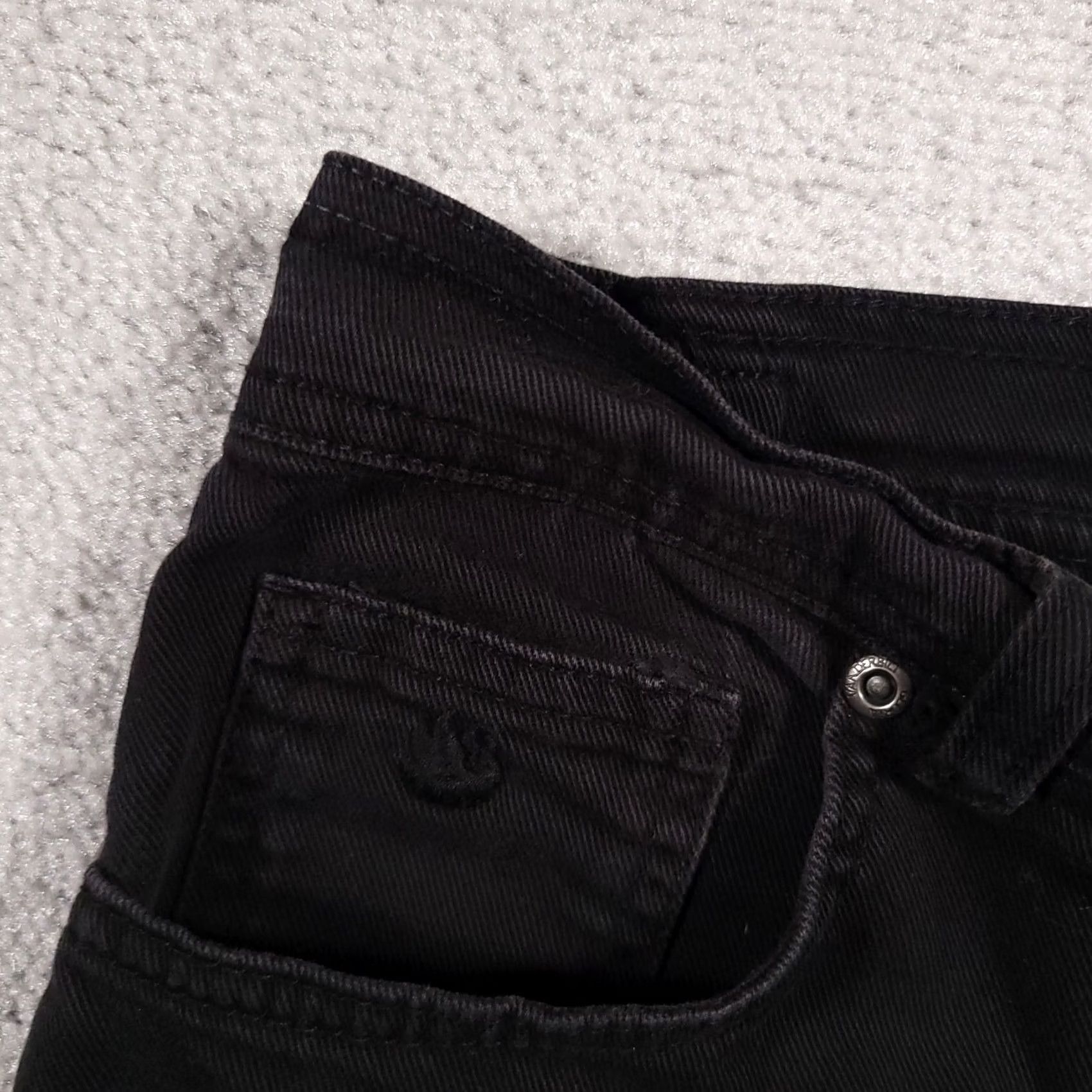 Gloria Vanderbilt VINTAGE Gloria Vanderbilt Black Stretch Jeans Women's 8 Short Mid-Rise Casual Size 30" / US 8 / IT 44 - 4 Thumbnail