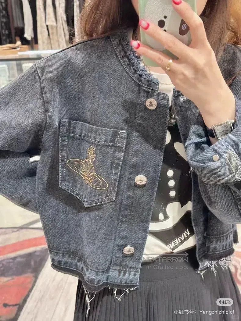 Vivienne Westwood Vivienne Westwood Denim Jacket Size S / US 4 / IT 40 - 7 Thumbnail
