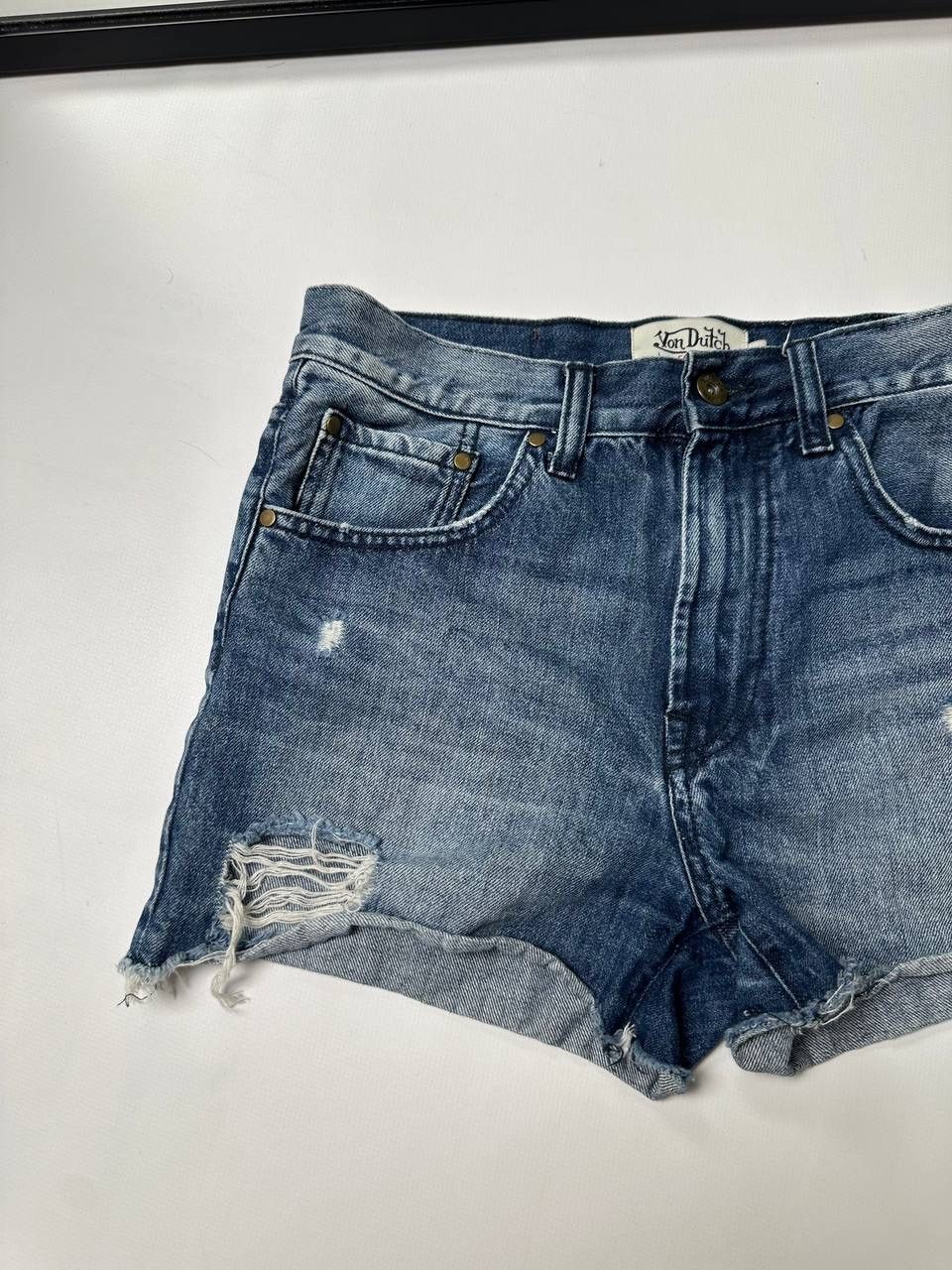 Von Dutch Von Dutch Vintage Women’s Sexy Mini shorts Size 27" / US 4 / IT 40 - 3 Thumbnail