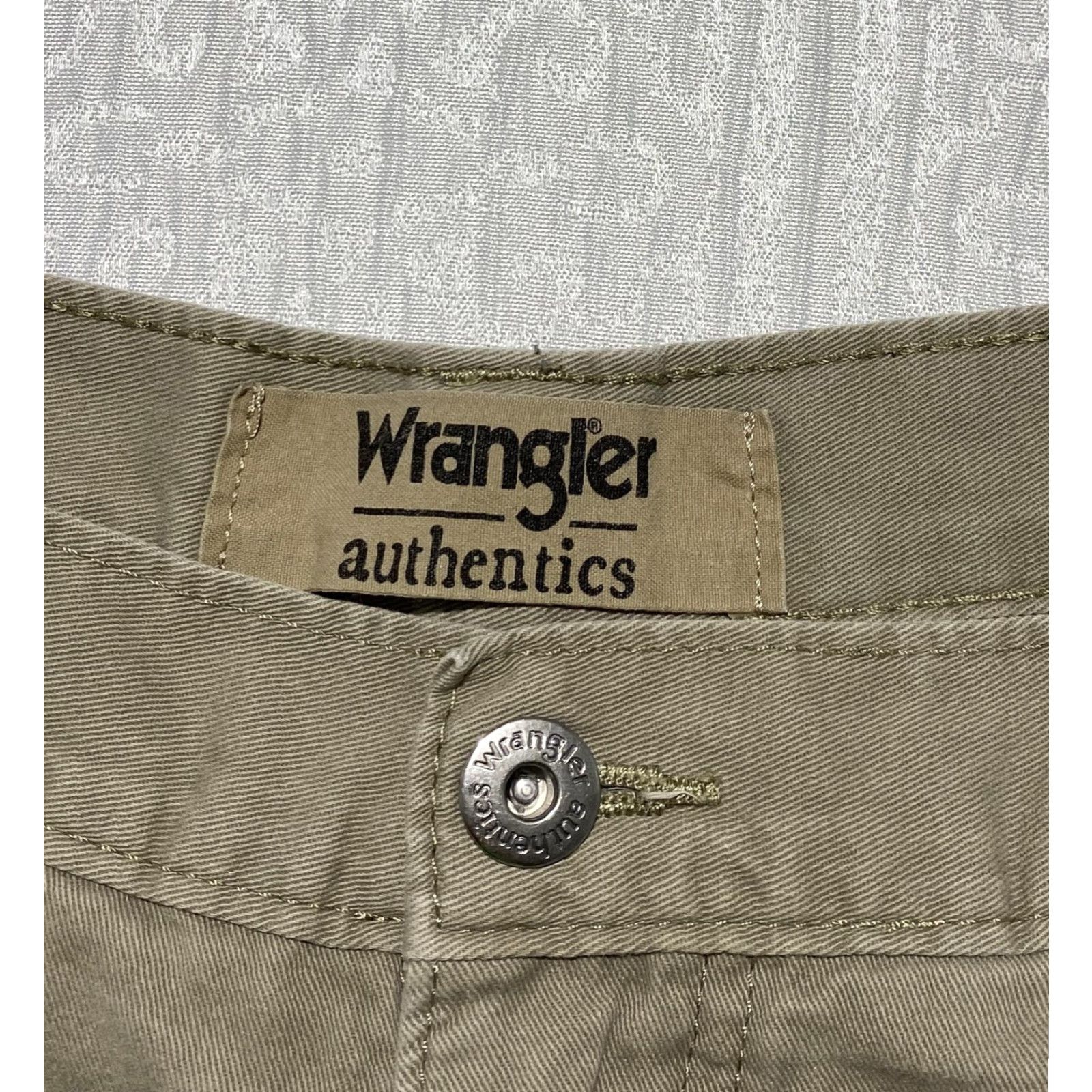 Wrangler Wrangler Authentics Pants Mens 32x29 Khaki Fleece Lined Cargo Workwear Size US 32 / EU 48 - 4 Thumbnail