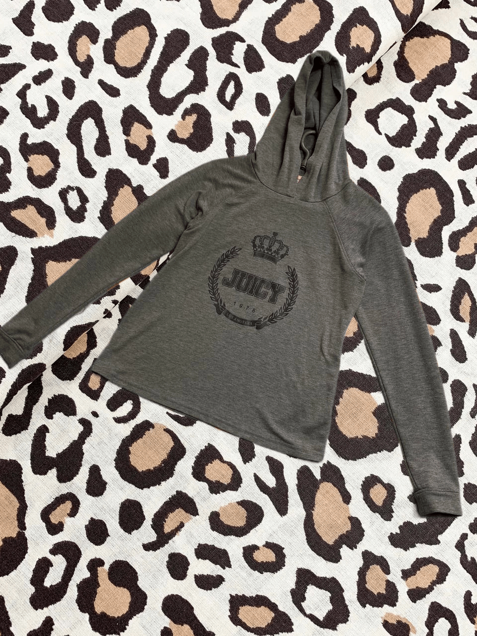 Juicy Couture Jeans Vintage Y2K Juicy Couture Hoodie big logo Size S / US 4 / IT 40 - 1 Thumbnail