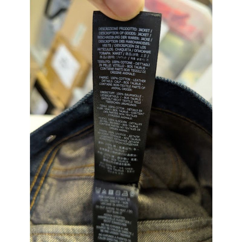 Tom Ford o1rshd1 Iconic Denim Jacket in Strong High / Low Blue Size US M / EU 48-50 / 2 - 19 Thumbnail