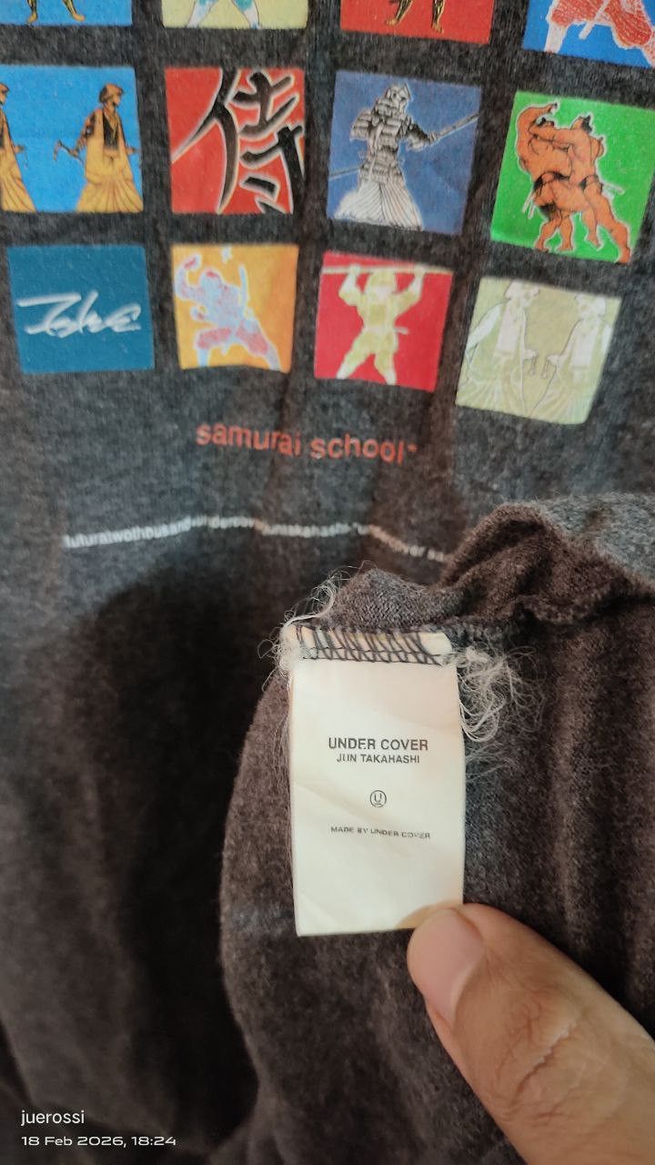 Undercover SS2000 Undercover X Futura Samurai School Tee Size US M / EU 48-50 / 2 - 6 Thumbnail