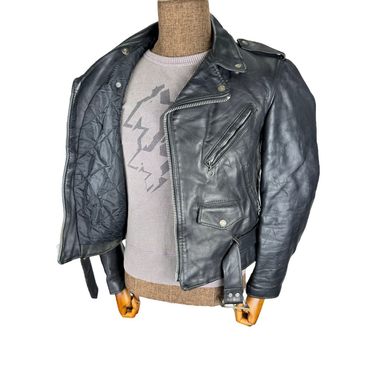 Schott ☀️SCHOTT PERFECTO 618 LEATHER JACKET Size US S / EU 44-46 / 1 - 4 Thumbnail