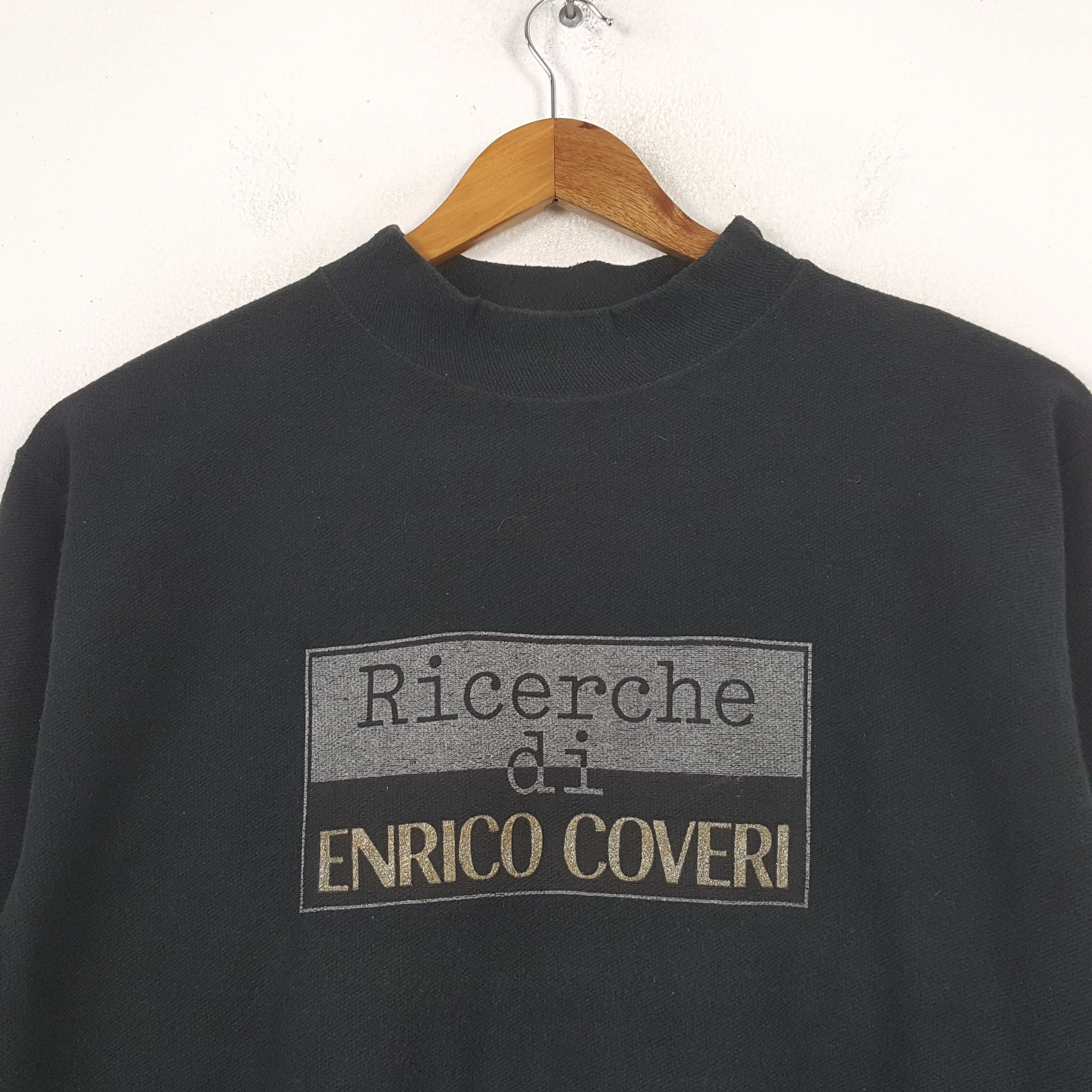 Enrico Coveri × Vintage Vintage ENRICO COVERI Italian Brand Sweatshirt C289N19 Size US L / EU 52-54 / 3 - 2 Thumbnail