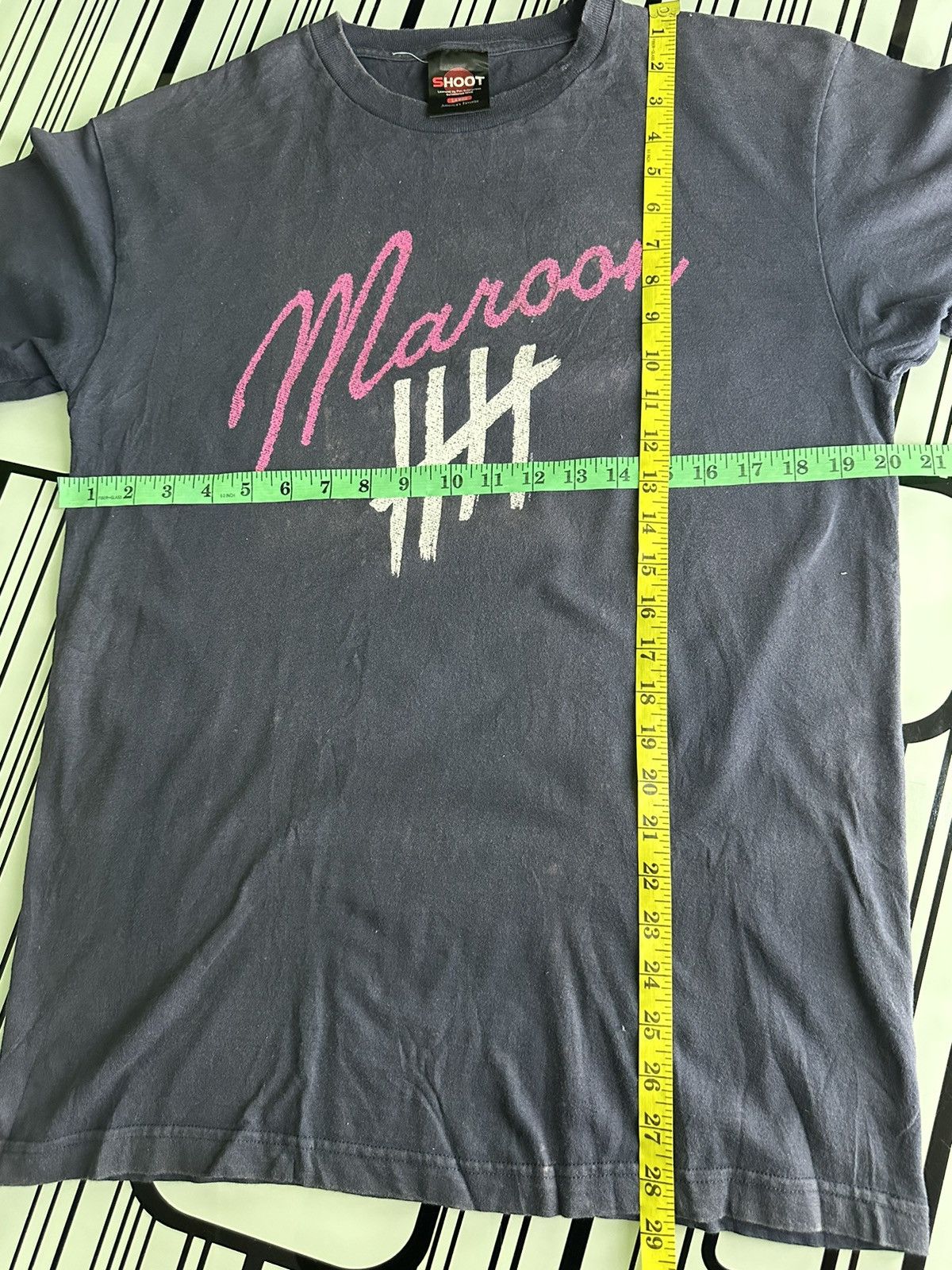 Band Tees × Vintage Y2K 2011 Maroon 5 American Pop Rock Shirt Tee Size US L / EU 52-54 / 3 - 7 Thumbnail