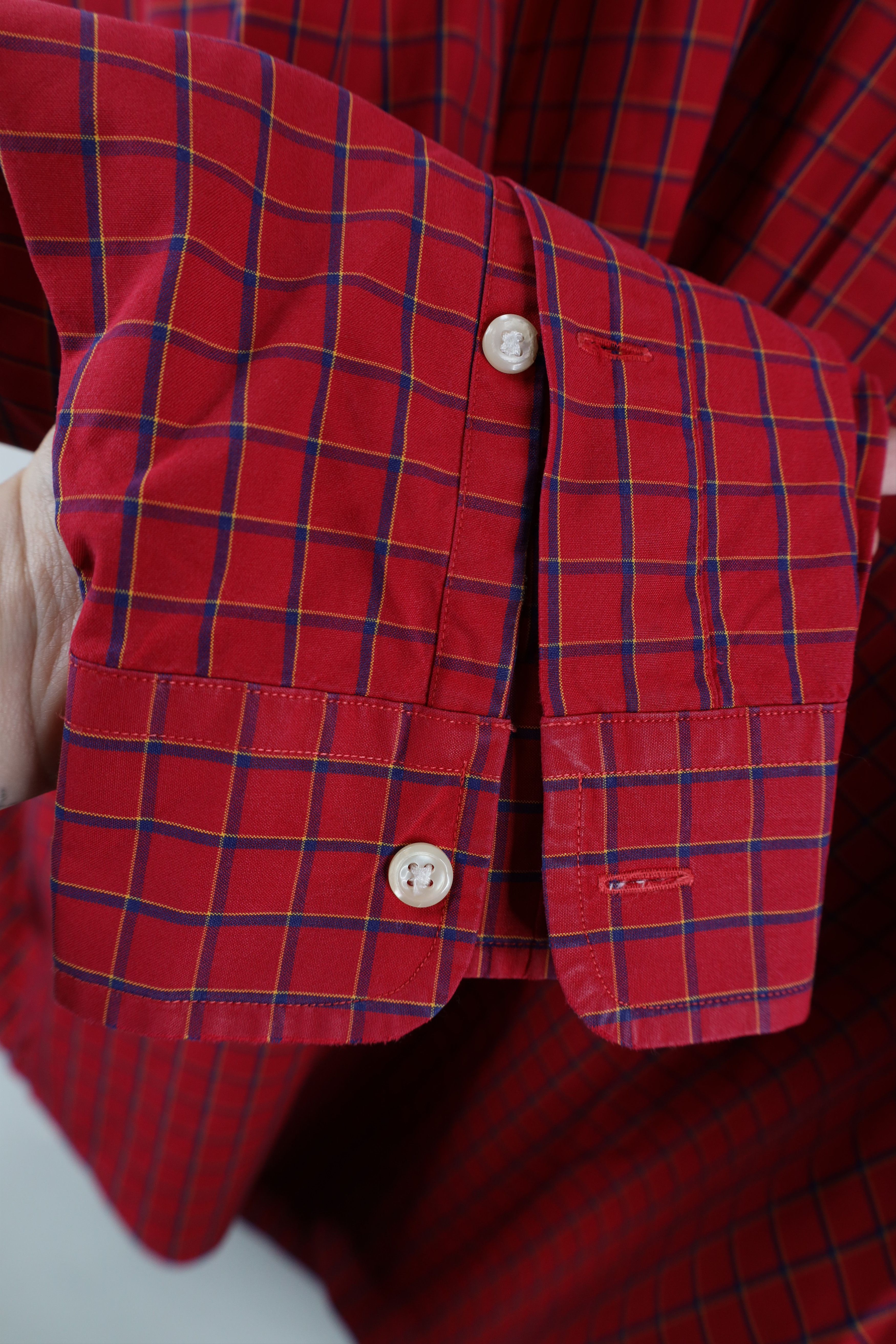 Ralph Lauren Vintage 90s Ralph Lauren Collared Button Down Shirt Plaid Size US XL / EU 56 / 4 - 8 Thumbnail