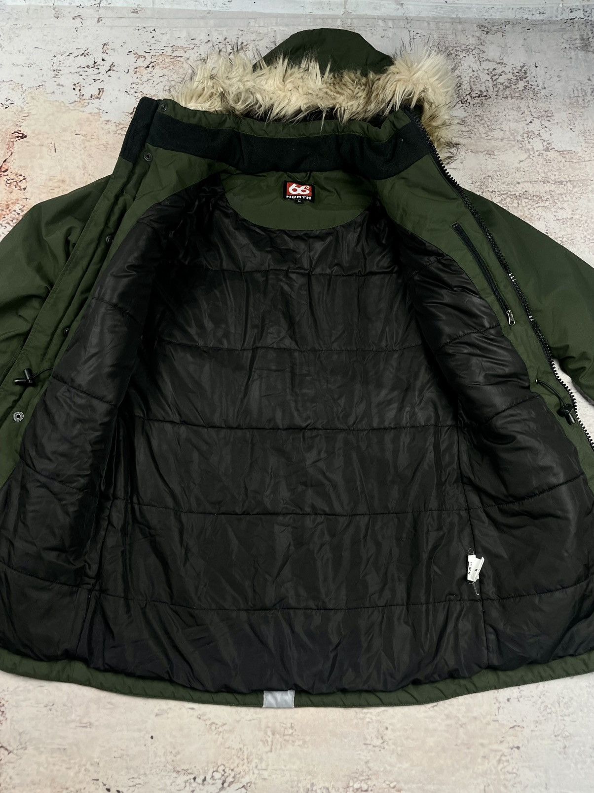 66 North 66North Hekla M Insulated Jacket Green womans Winter Long Size M / US 6-8 / IT 42-44 - 10 Thumbnail