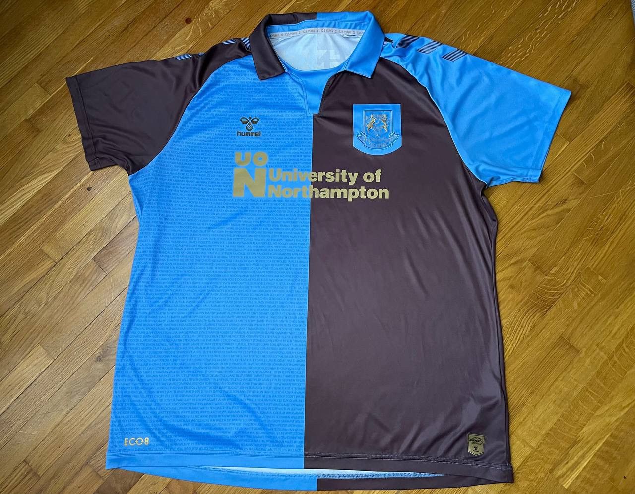 Hummel Hummel Northampton Town 2022-2023 soccer jersey tee Size US XXL / EU 58 / 5 - 1 Thumbnail