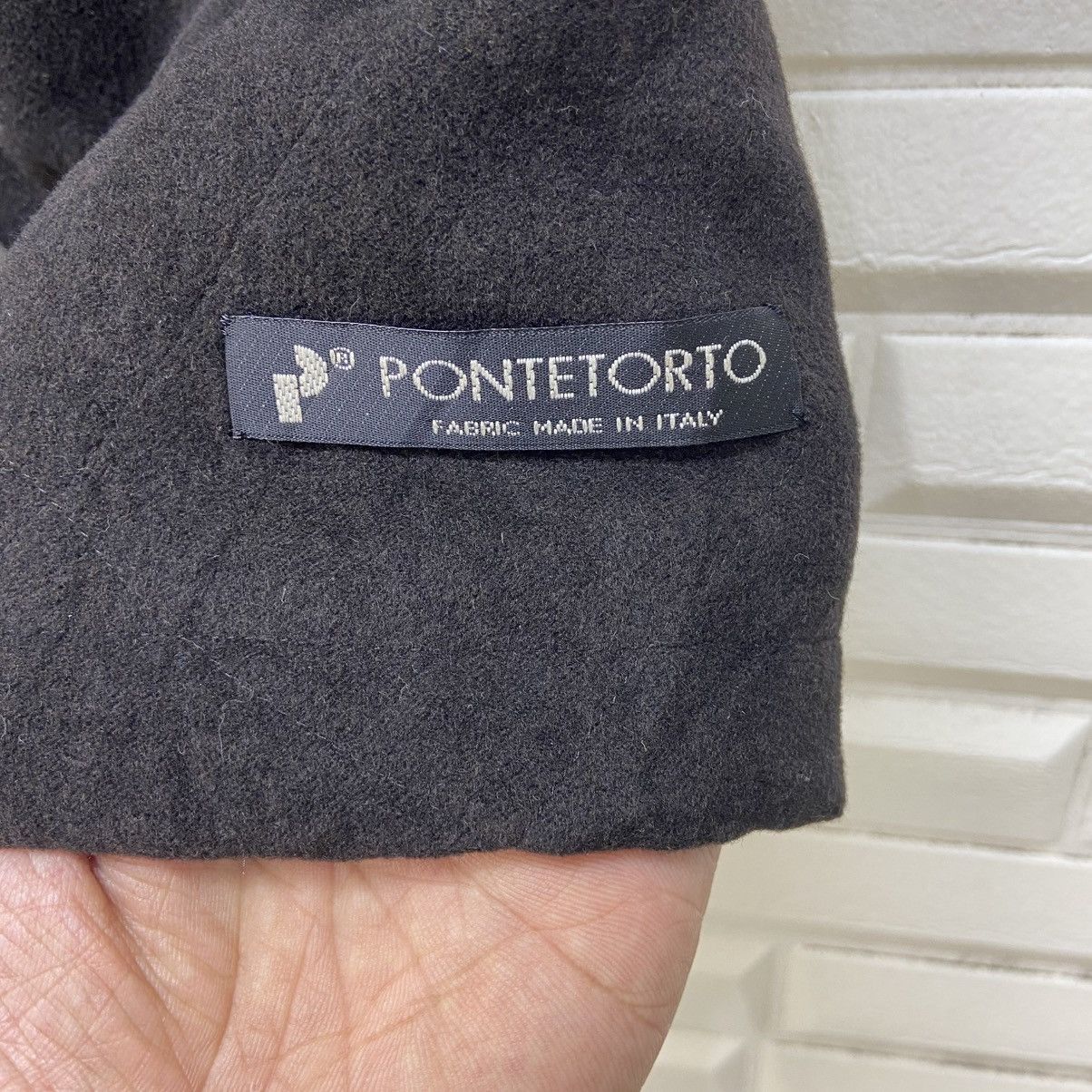 Other Pontetorto Boldface Fabric Made in Italy Long Coat Size US M / EU 48-50 / 2 - 4 Thumbnail