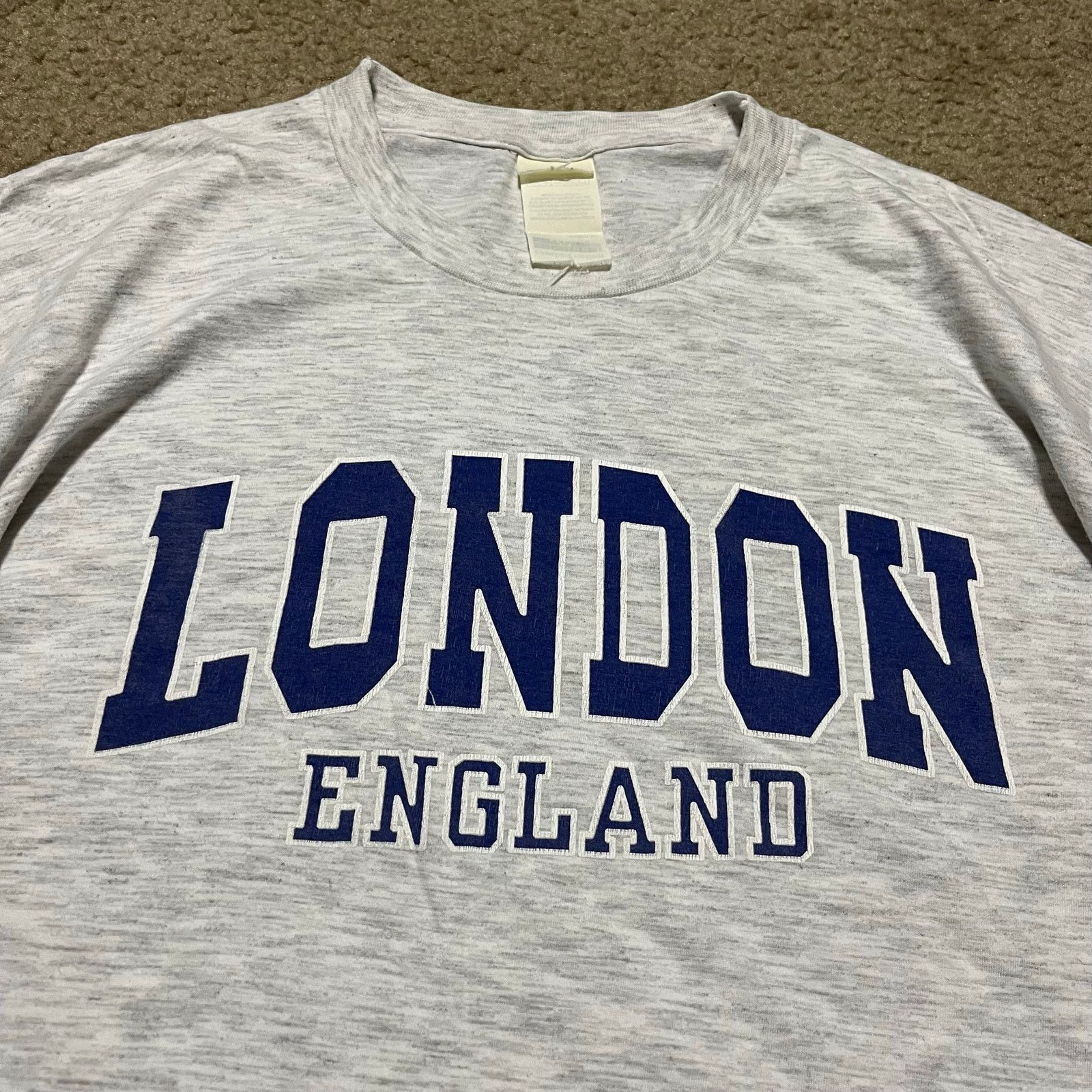 Other Vintage London England Tourist Tee Gray 90s Screen Stars XL Size US L / EU 52-54 / 3 - 3 Thumbnail