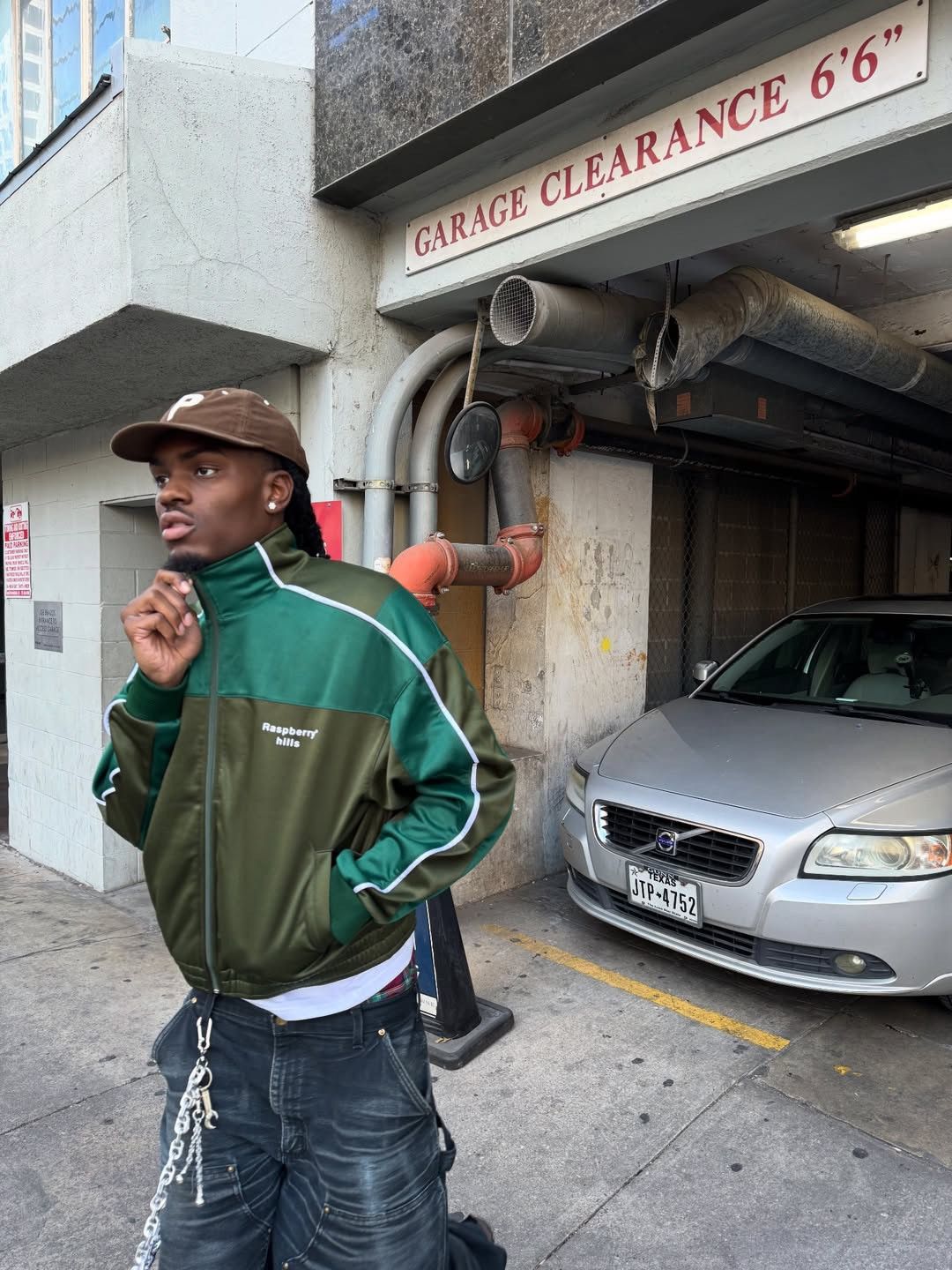 The GV Gallery The GV Gallery Green Diggy Simmons Track Jacket
